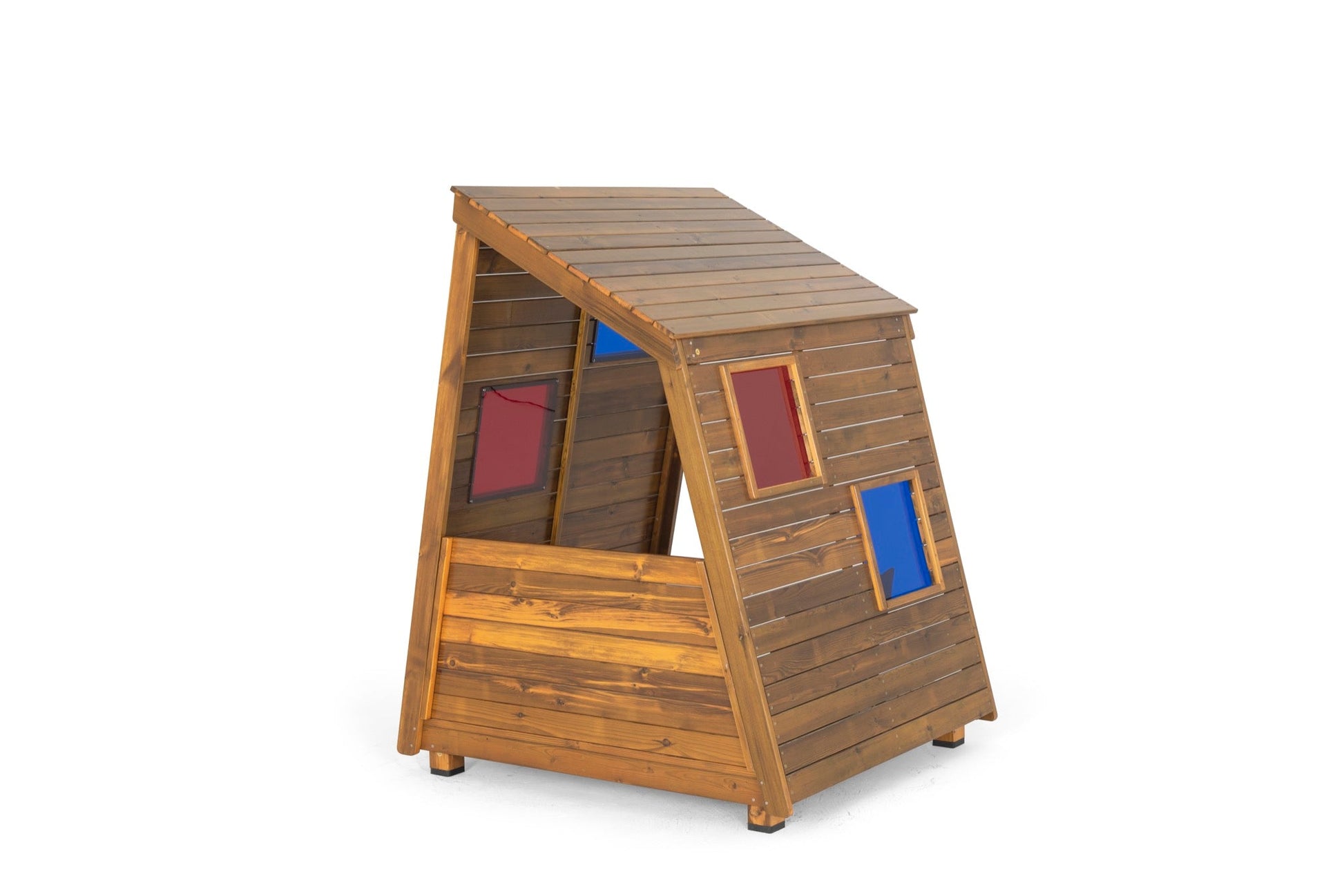 Wisdom - Speelhuisje Cabana voor buiten met kleurrijke kijkvenstertjes - Playlaan