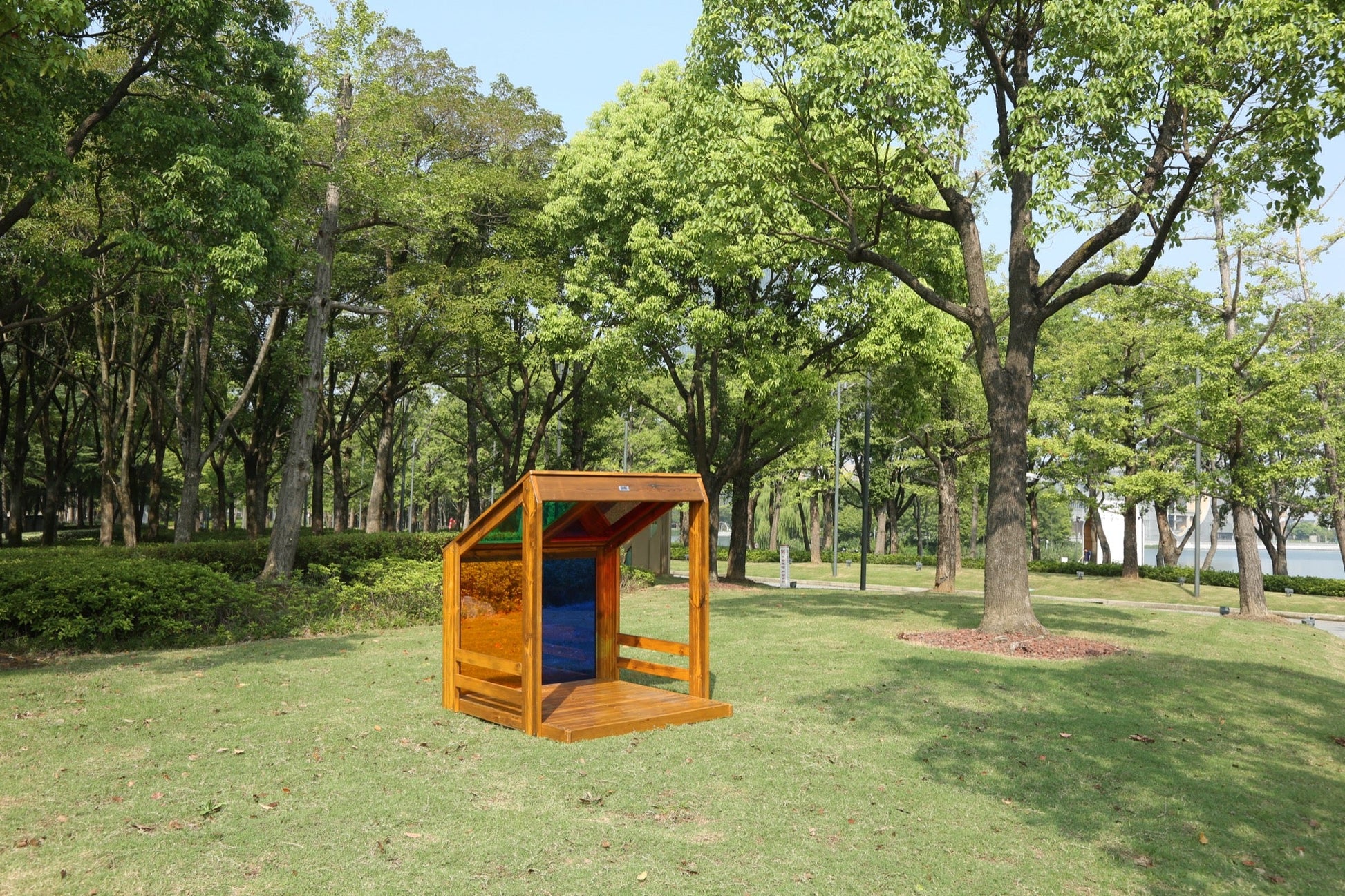 Wisdom - Speelhuisje regenboog (klein) voor buiten - Playlaan