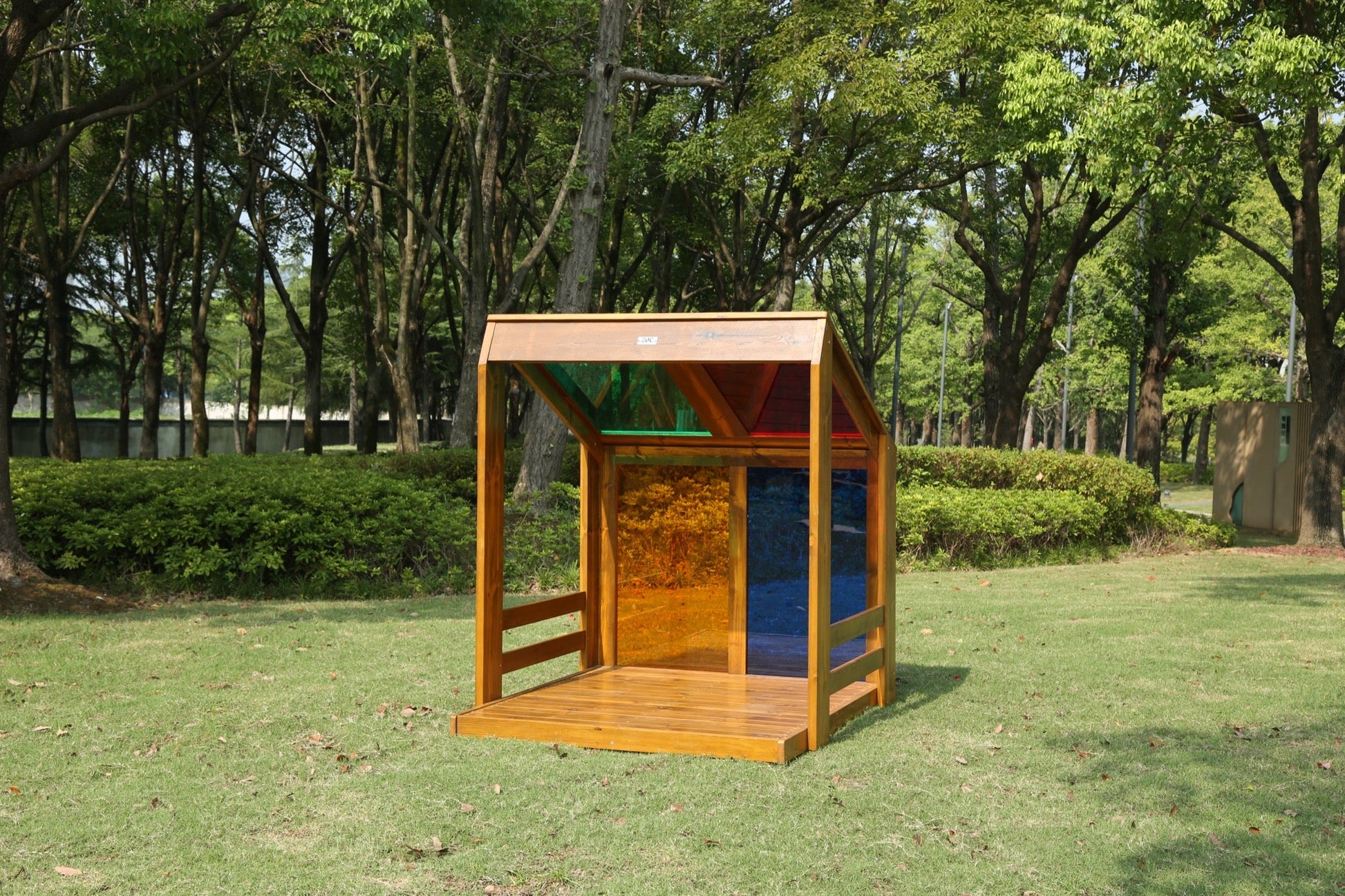 Wisdom - Speelhuisje regenboog (klein) voor buiten - Playlaan