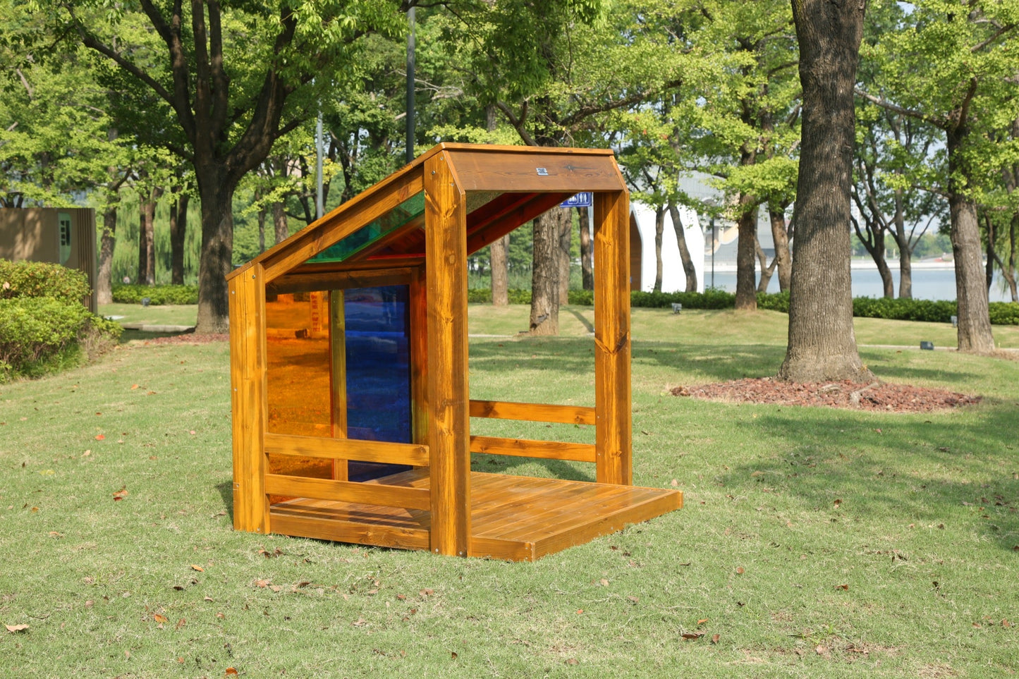 Wisdom - Speelhuisje regenboog (klein) voor buiten - Playlaan