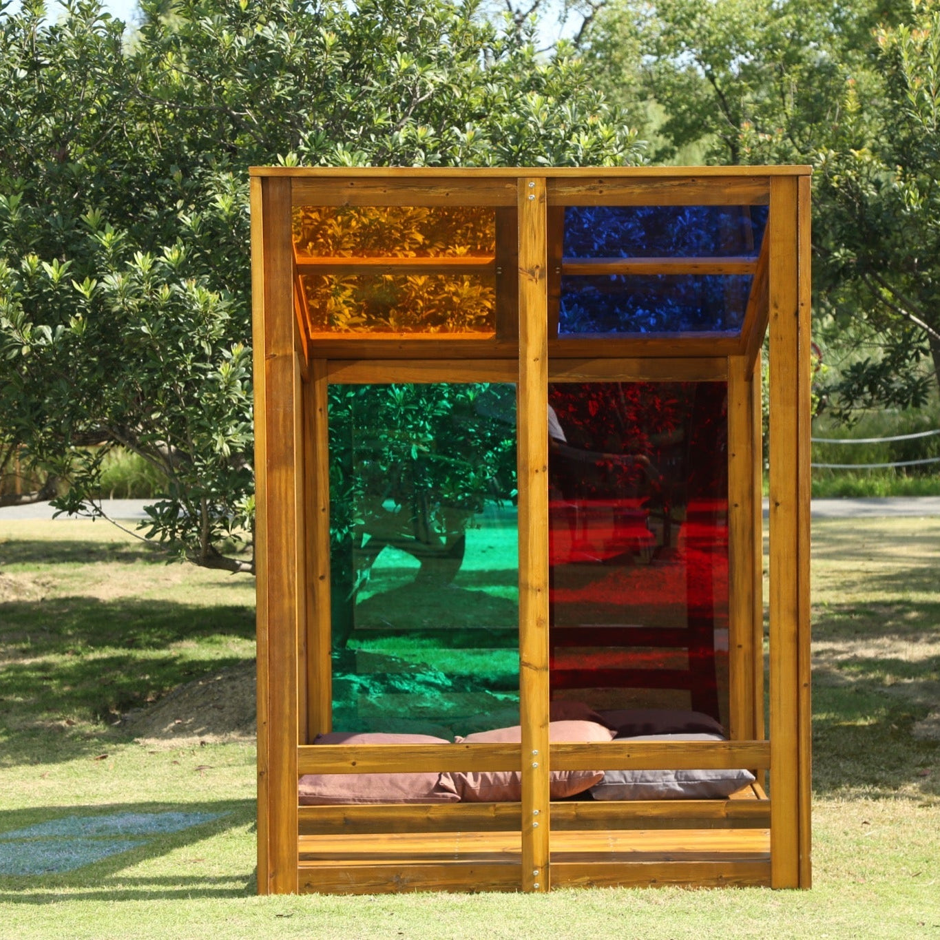 Wisdom - Speelhuisje regenboog voor buiten - Playlaan