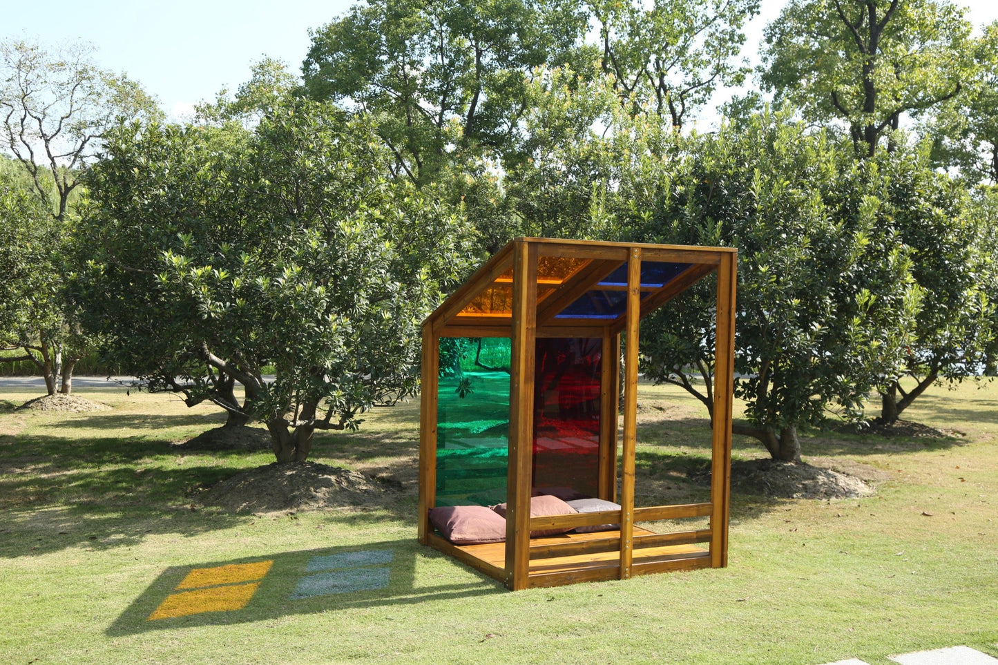 Wisdom - Speelhuisje regenboog voor buiten - Playlaan