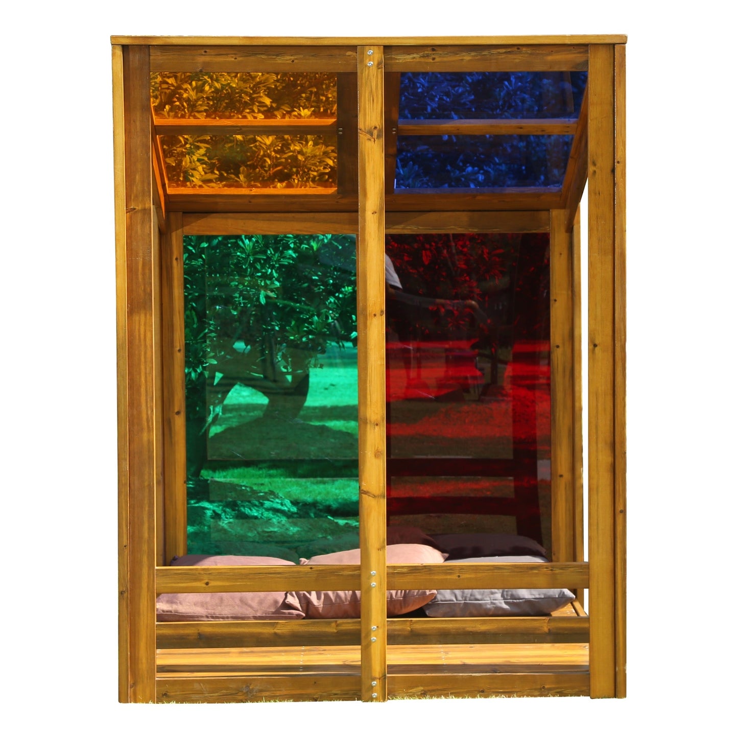 Wisdom - Speelhuisje regenboog voor buiten - Playlaan