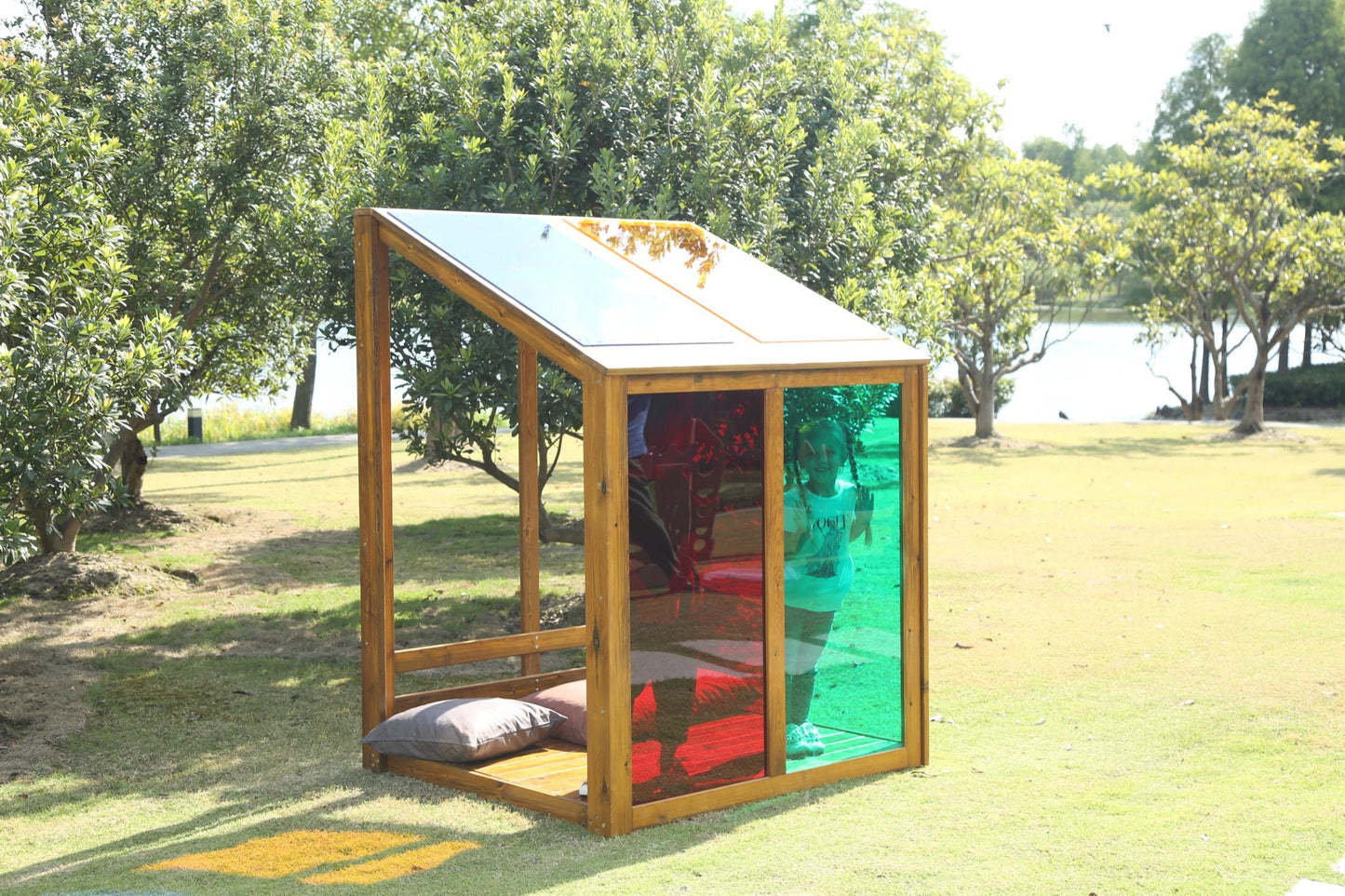 Wisdom - Speelhuisje regenboog voor buiten - Playlaan