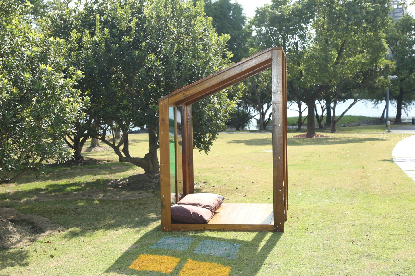 Wisdom - Speelhuisje regenboog voor buiten - Playlaan