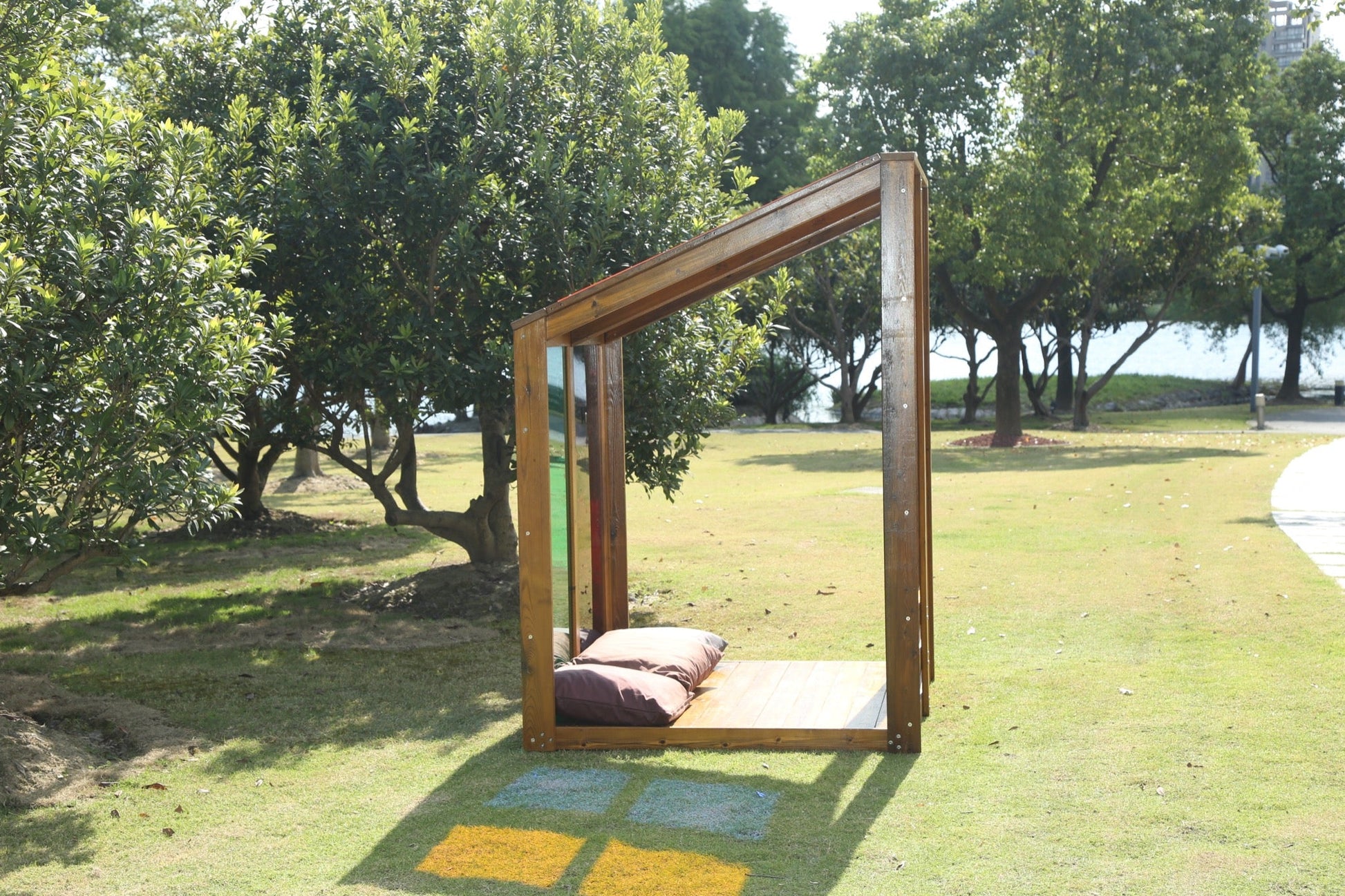 Wisdom - Speelhuisje regenboog voor buiten - Playlaan