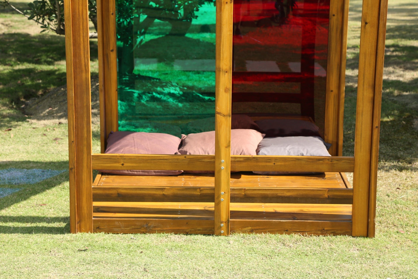 Wisdom - Speelhuisje regenboog voor buiten - Playlaan