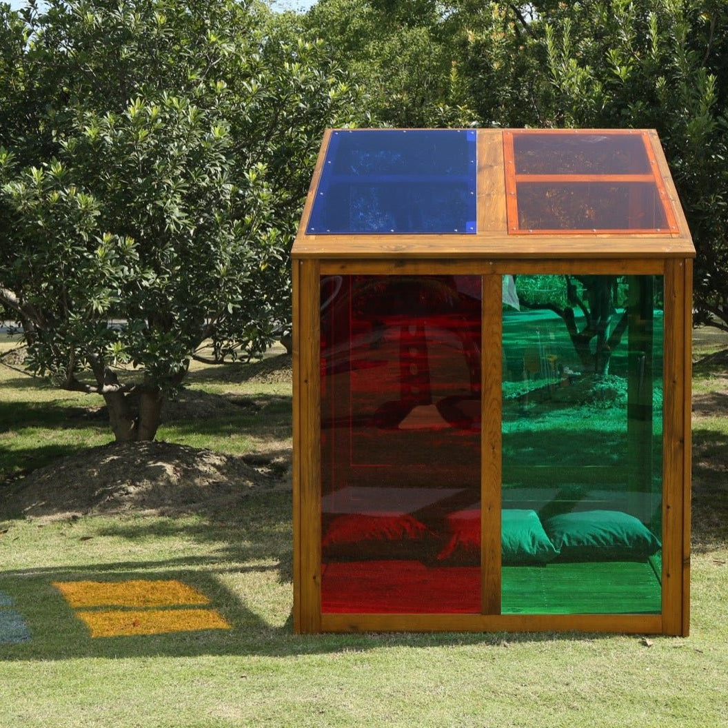 Wisdom - Speelhuisje regenboog voor buiten - Playlaan