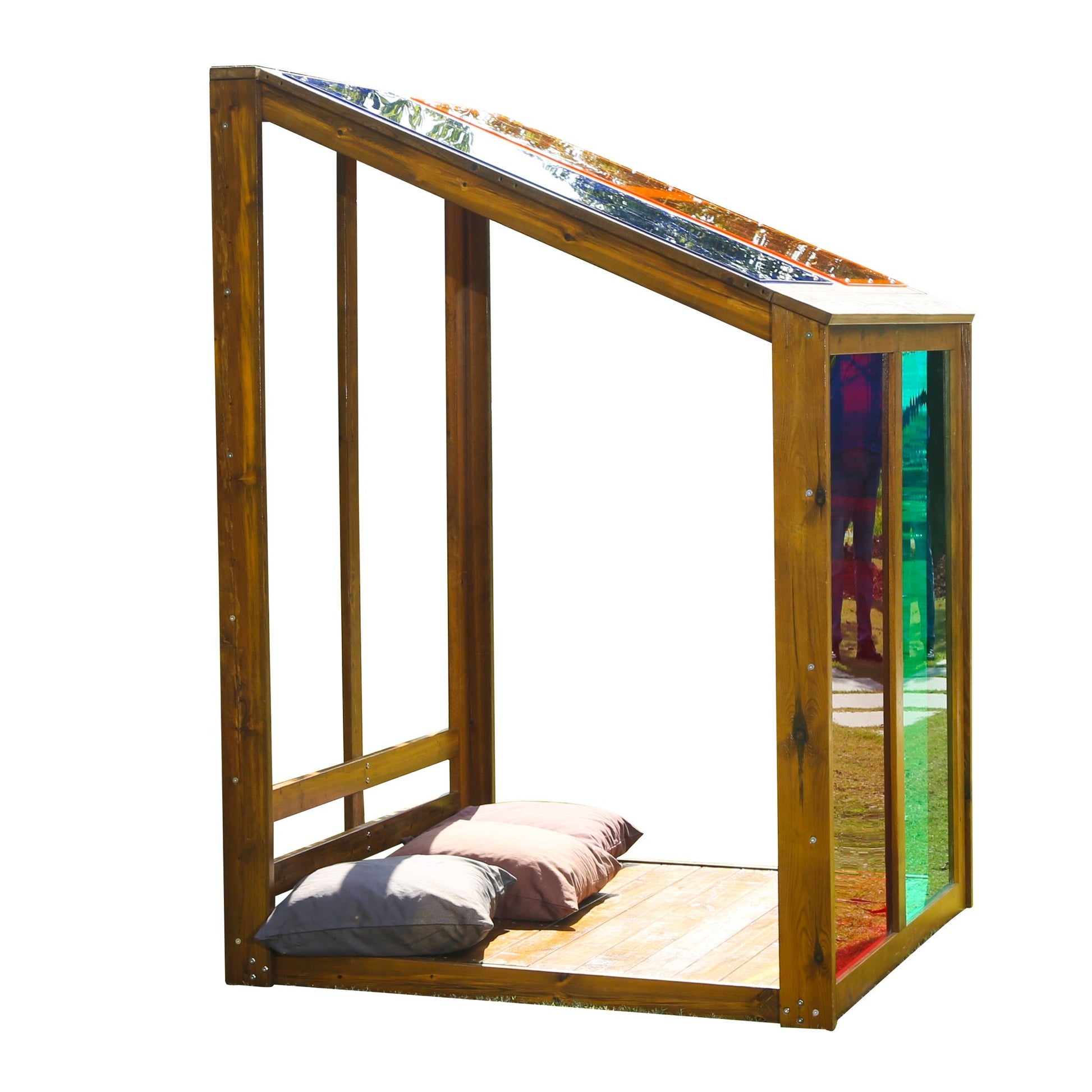 Wisdom - Speelhuisje regenboog voor buiten - Playlaan