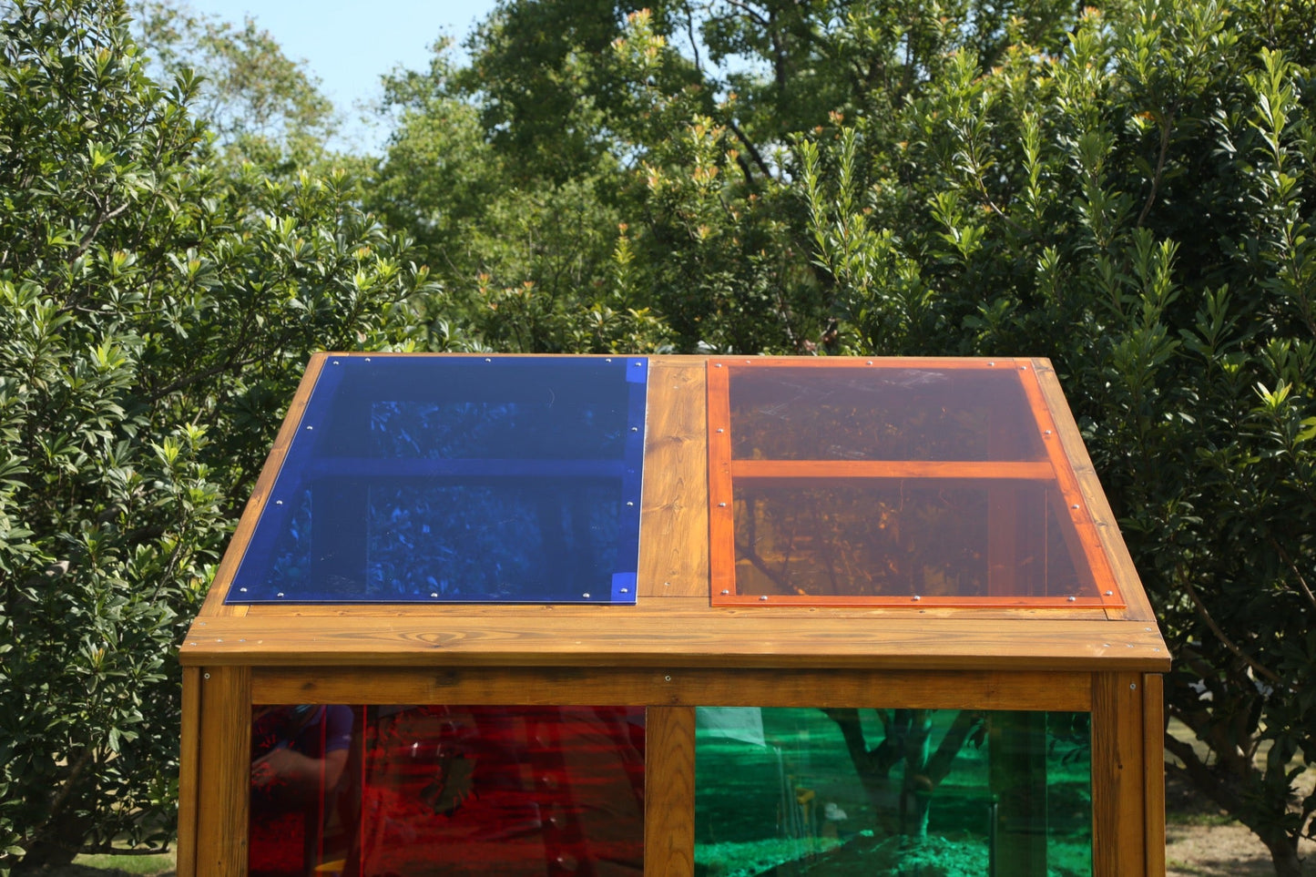 Wisdom - Speelhuisje regenboog voor buiten - Playlaan