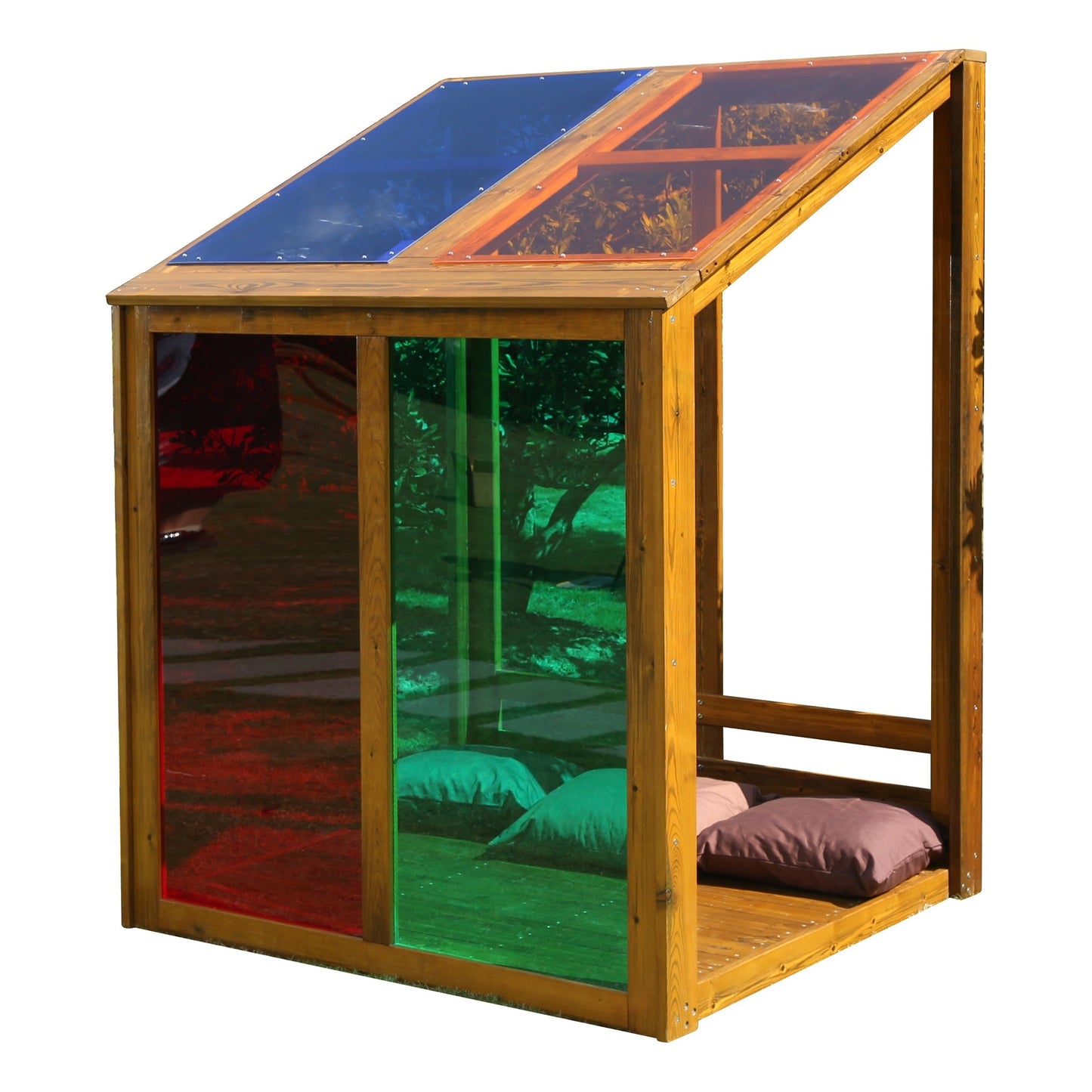 Wisdom - Speelhuisje regenboog voor buiten - Playlaan