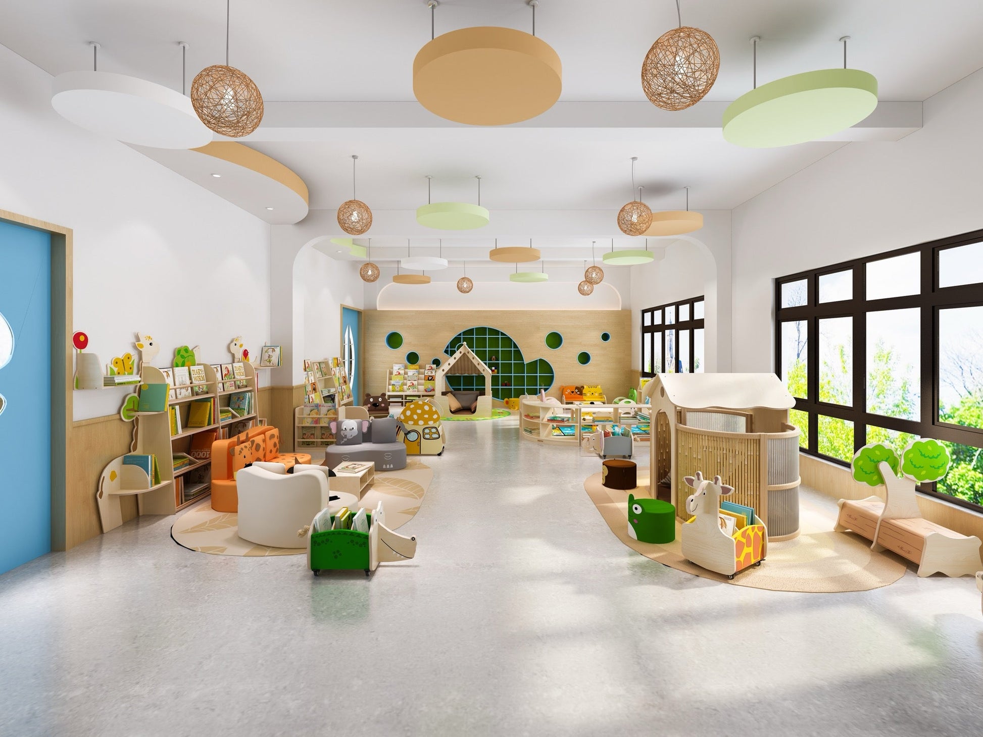 Wisdom - Speelhuisje voor binnen met matras - Playlaan