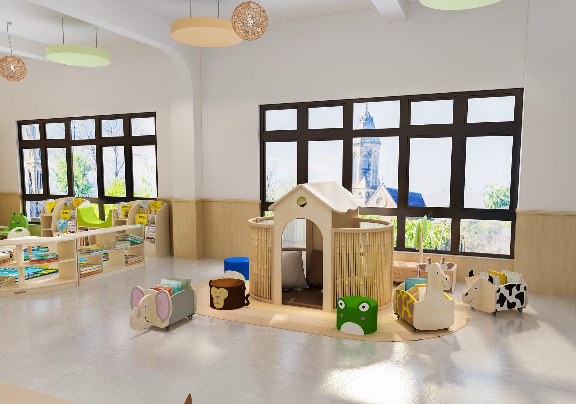 Wisdom - Speelhuisje voor binnen met matras - Playlaan