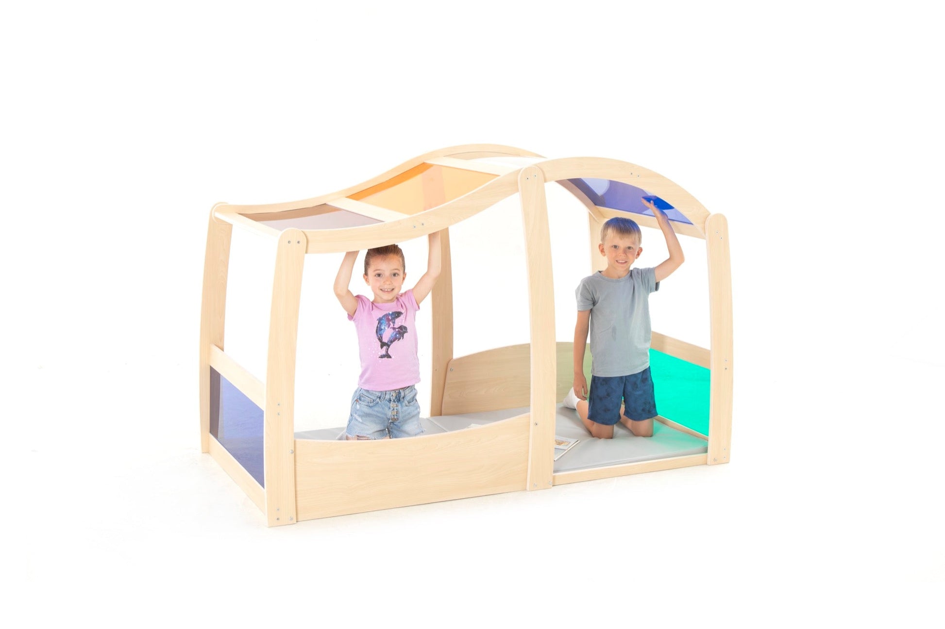 Wisdom - Speelhuisje voor kinderen - regenboogdesign - Playlaan