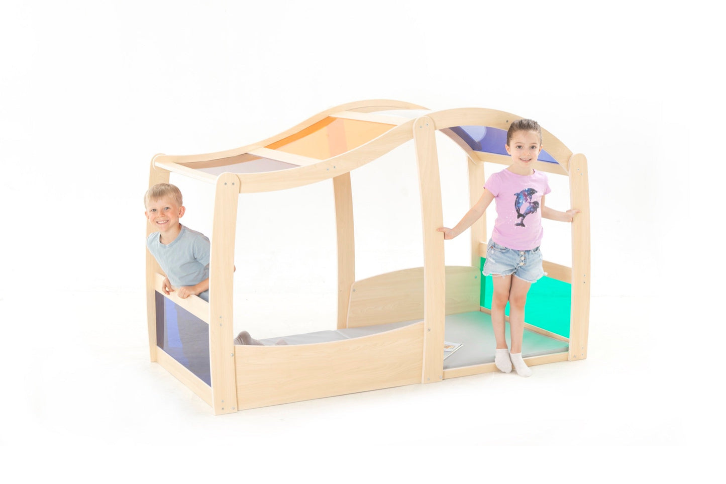 Wisdom - Speelhuisje voor kinderen - regenboogdesign - Playlaan