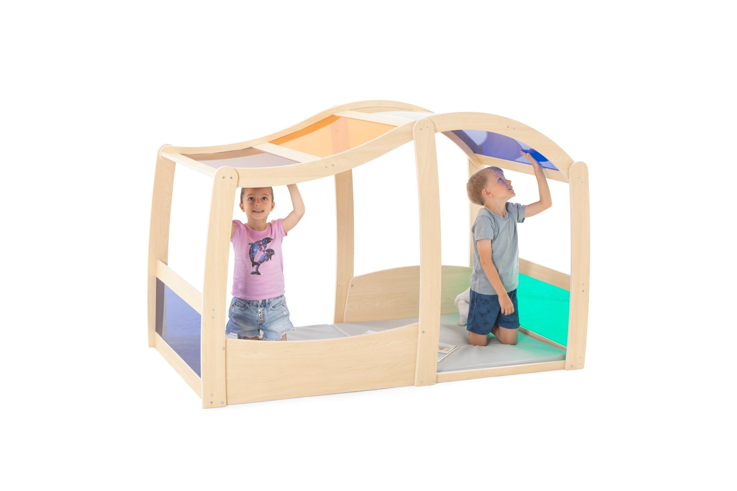 Wisdom - Speelhuisje voor kinderen - regenboogdesign - Playlaan