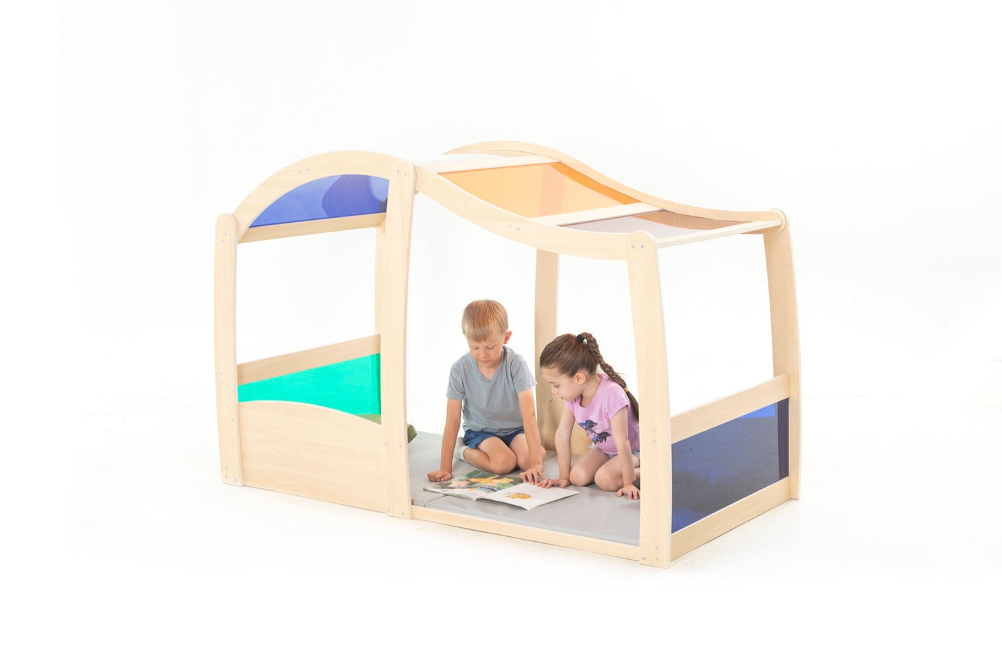 Wisdom - Speelhuisje voor kinderen - regenboogdesign - Playlaan