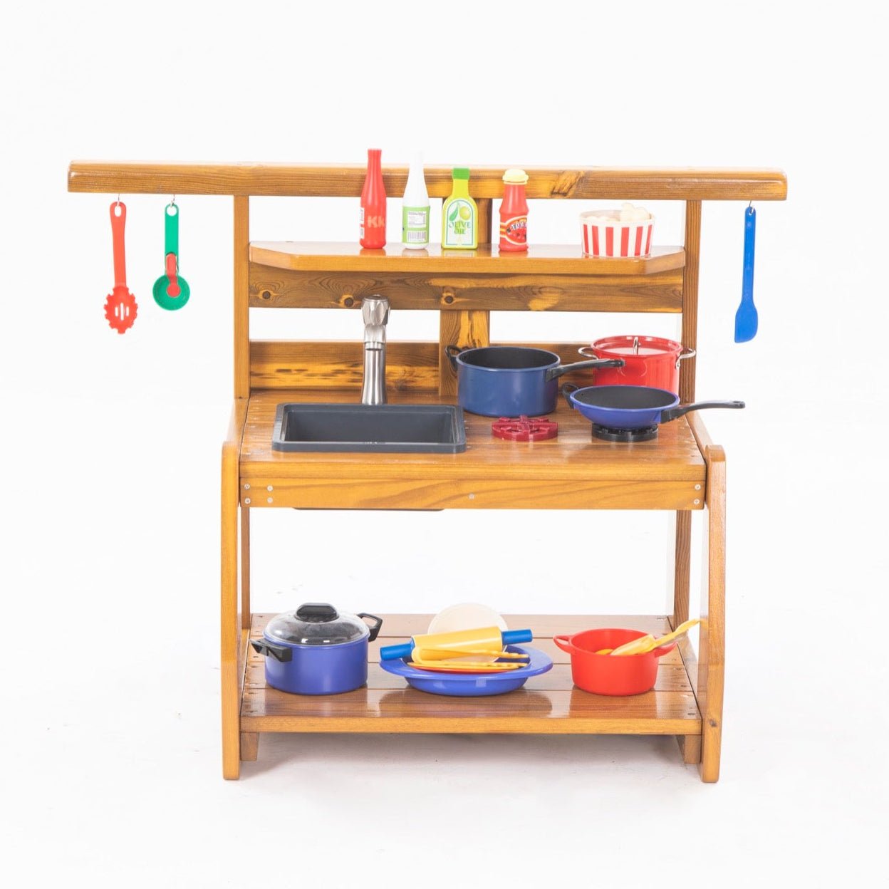 Wisdom - Speelkeuken voor buiten klein (werkhoogte 42cm) - Playlaan