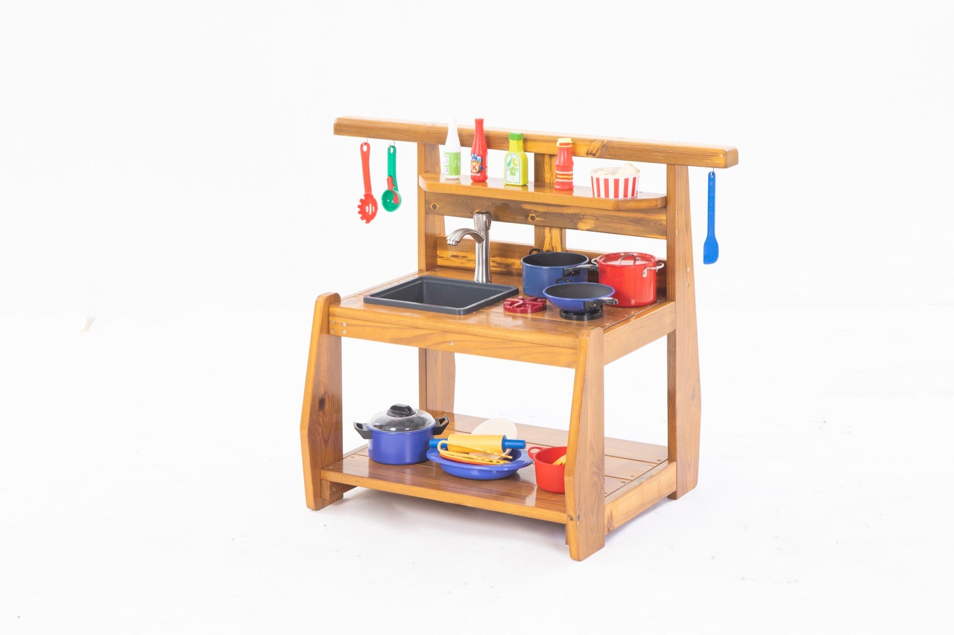 Wisdom - Speelkeuken voor buiten klein (werkhoogte 42cm) - Playlaan