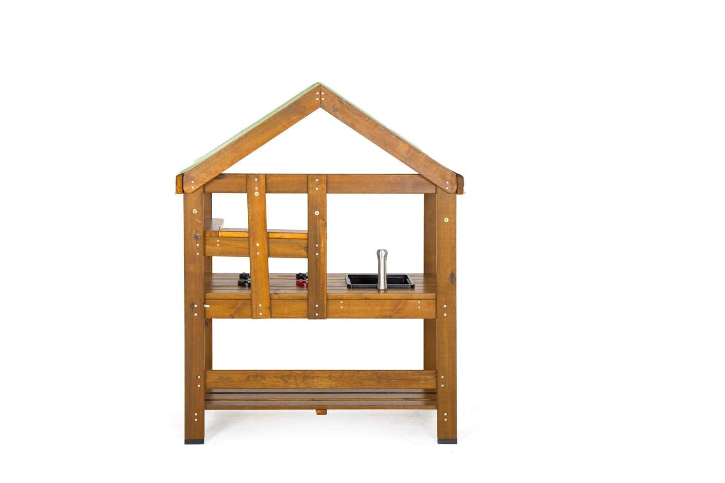 Wisdom - Speelkeuken voor buiten met dak (werkhoogte 55 cm) - Playlaan