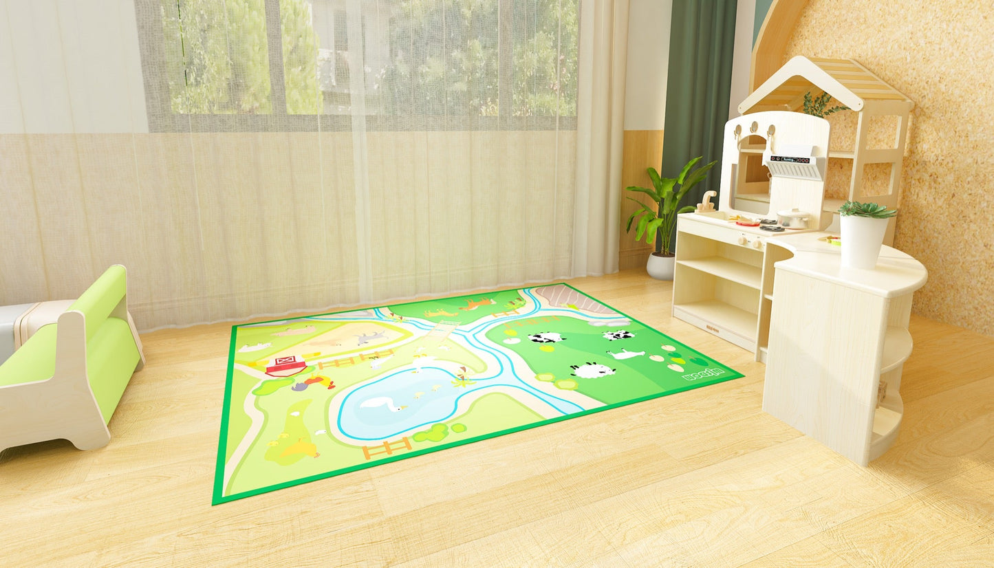 Wisdom - Speelkleed met boerderij - thema - Playlaan