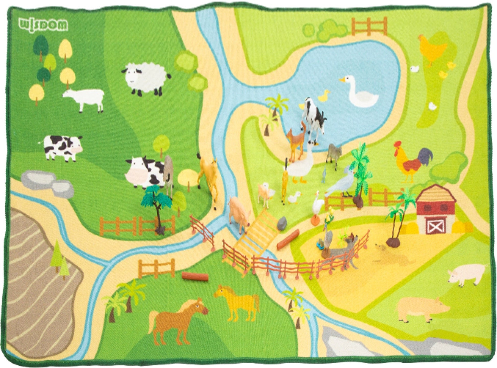 Wisdom - Speelkleed met boerderij - thema - Playlaan