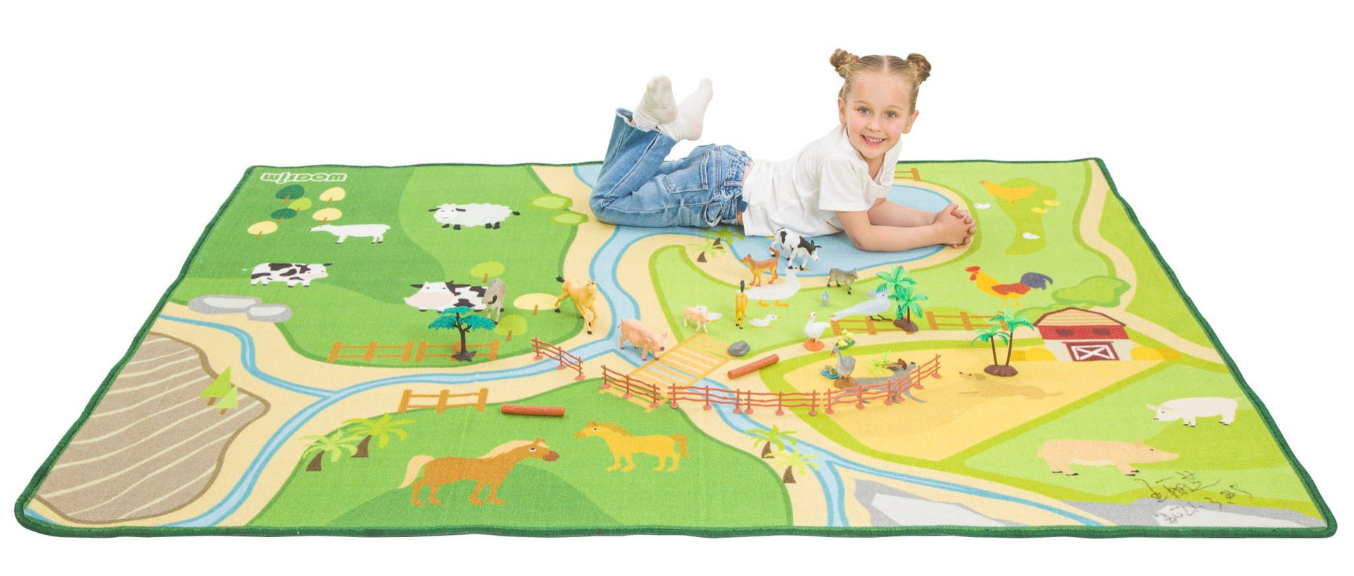 Wisdom - Speelkleed met boerderij - thema - Playlaan