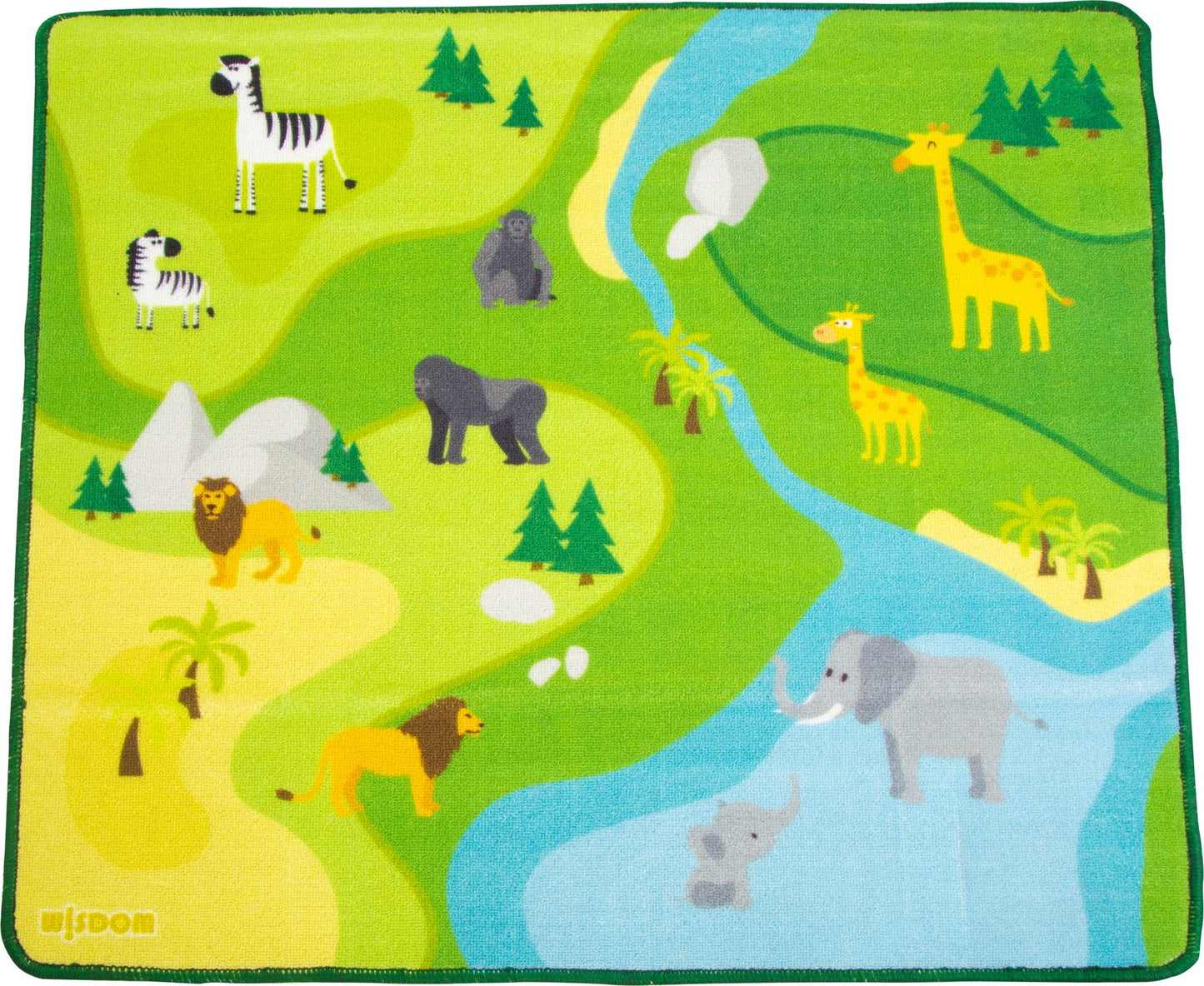 Wisdom - Speelkleed met dierentuin - thema - Playlaan