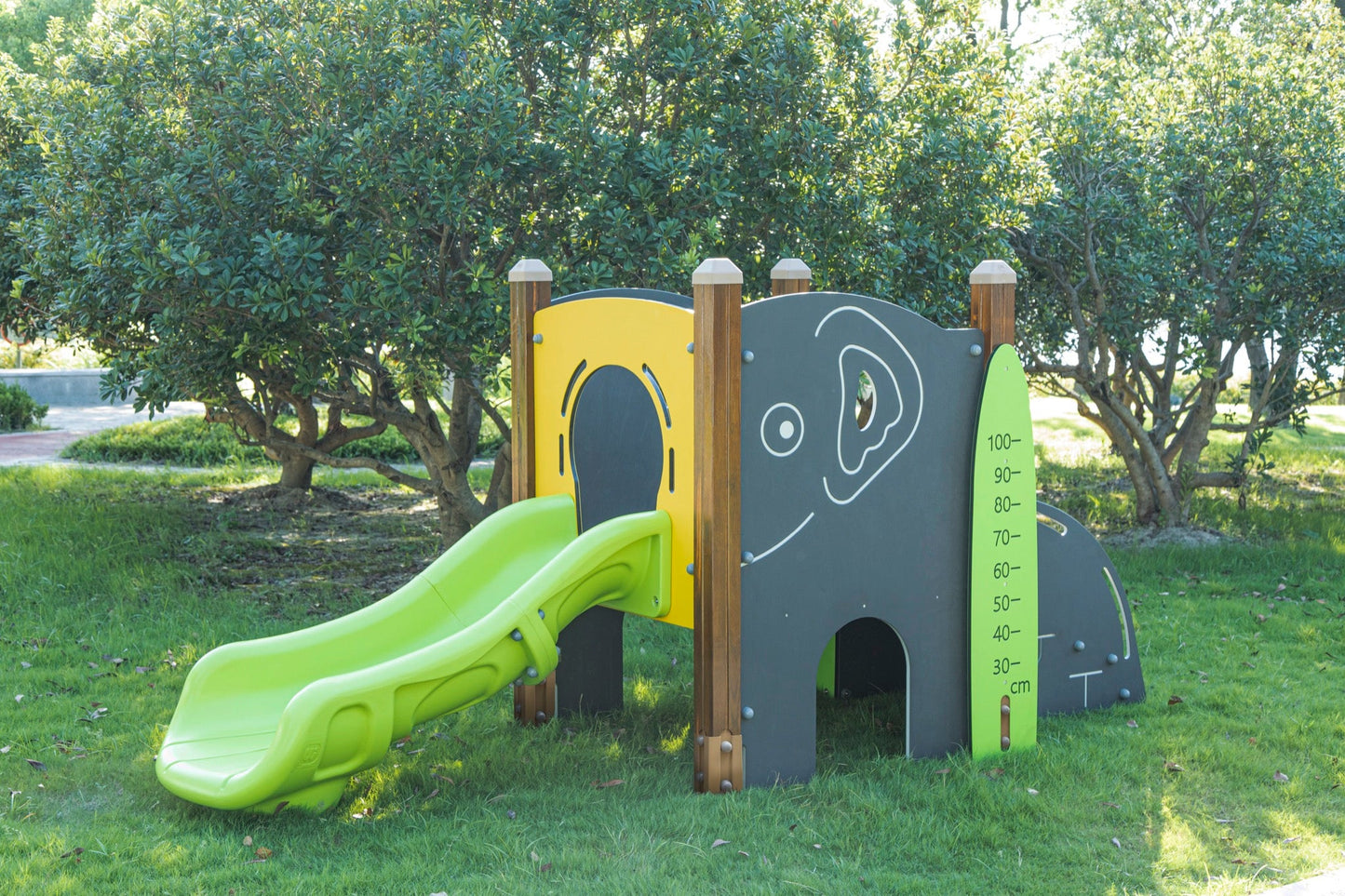 Wisdom - Speeltoestel Olifant met glijbaan - Playlaan