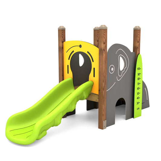 Wisdom - Speeltoestel Olifant met glijbaan - Playlaan