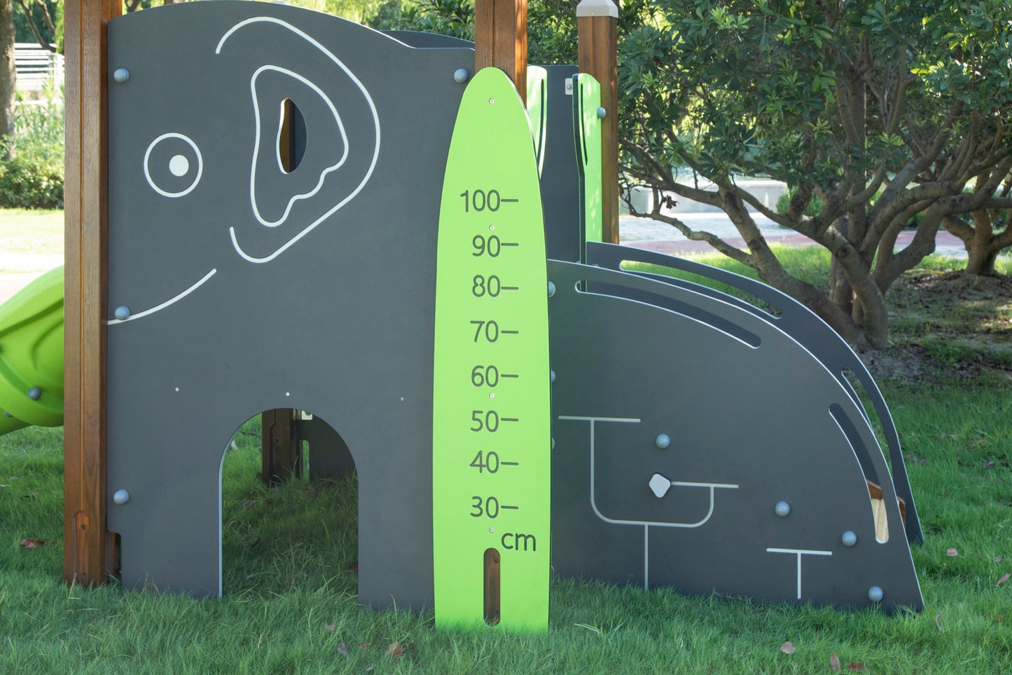 Wisdom - Speeltoestel Olifant met glijbaan - Playlaan