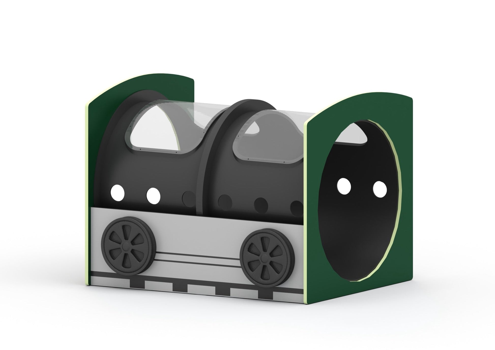 Wisdom - Speeltunnel voor peuters – wagon design - Playlaan