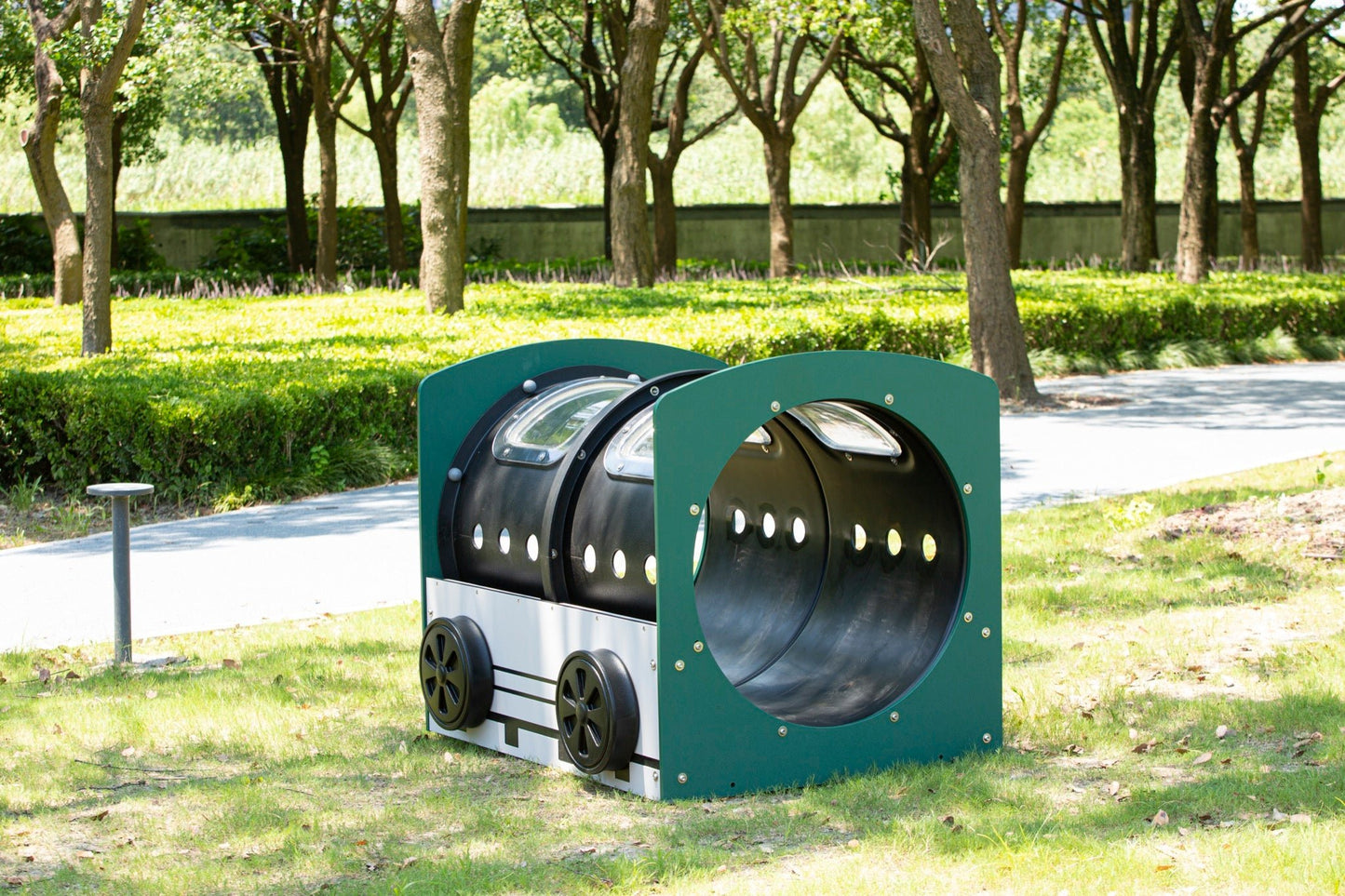 Wisdom - Speeltunnel voor peuters – wagon design - Playlaan