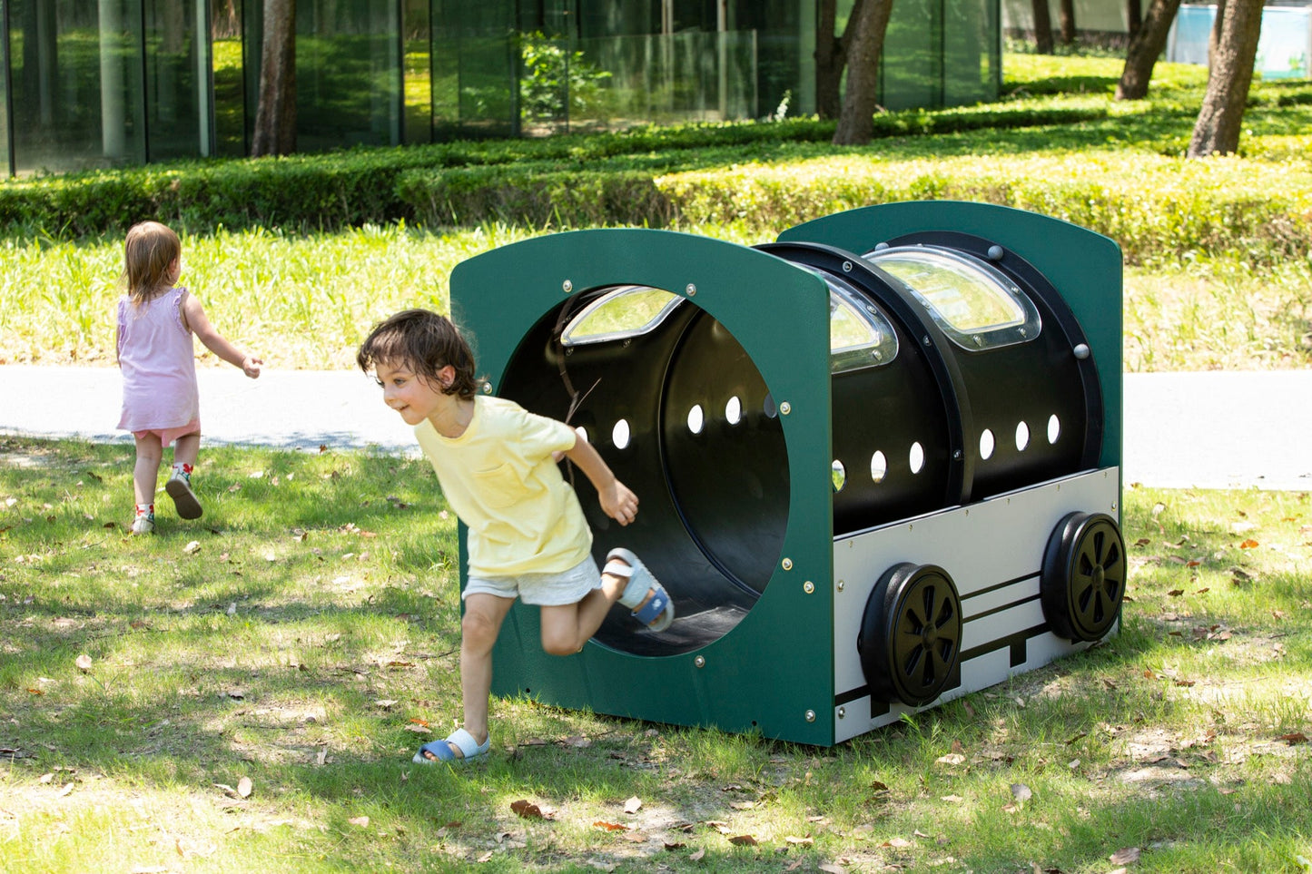 Wisdom - Speeltunnel voor peuters – wagon design - Playlaan
