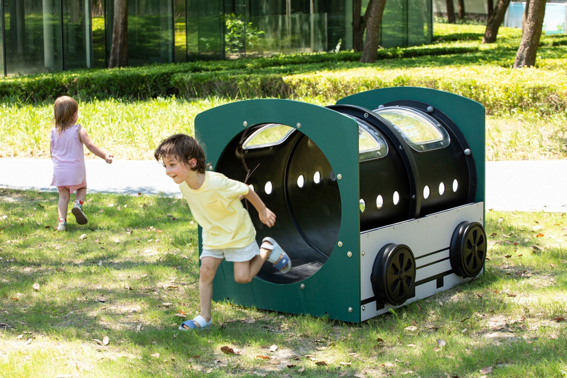 Wisdom - Speeltunnel voor peuters – wagon design - Playlaan