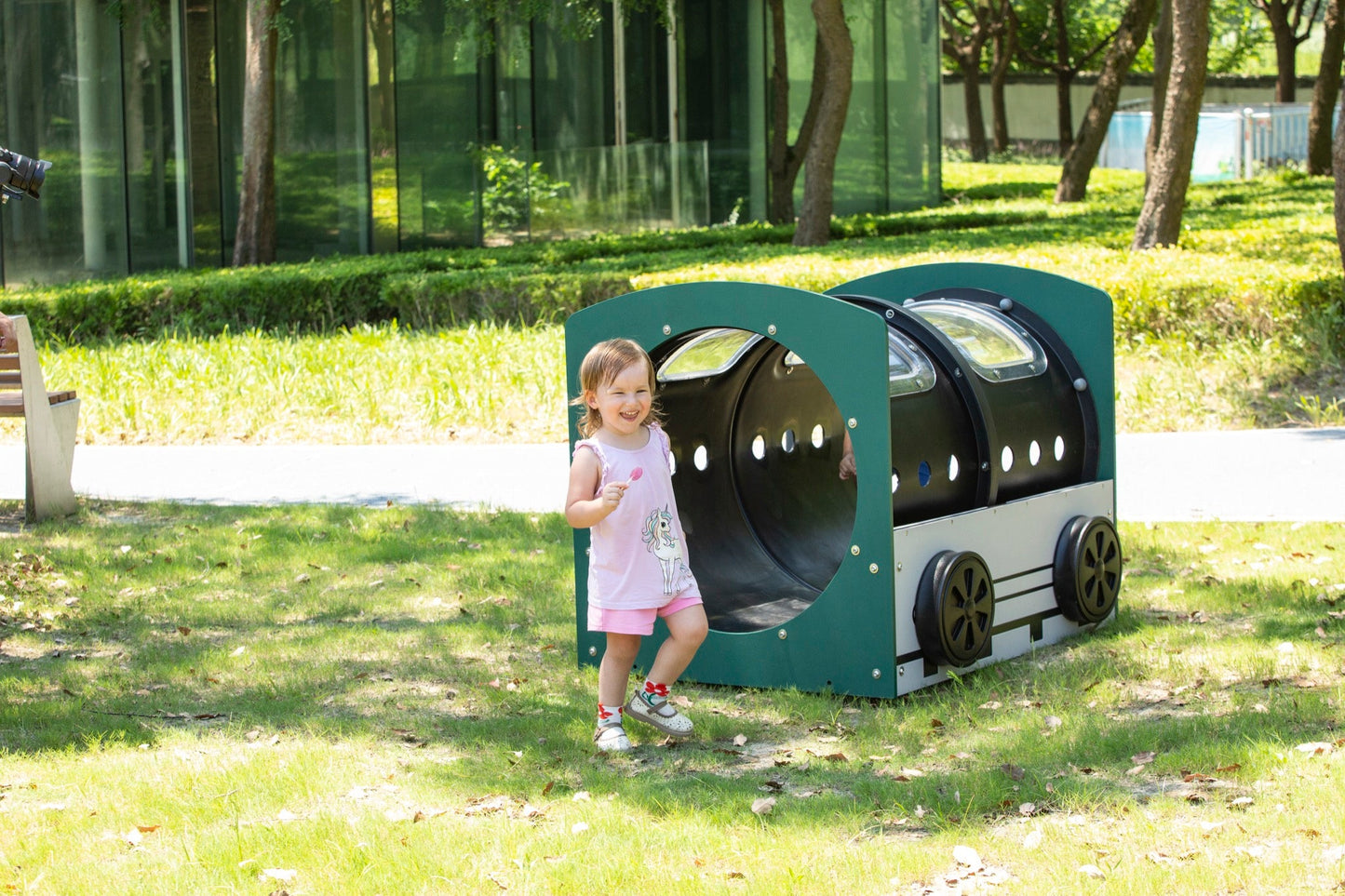 Wisdom - Speeltunnel voor peuters – wagon design - Playlaan
