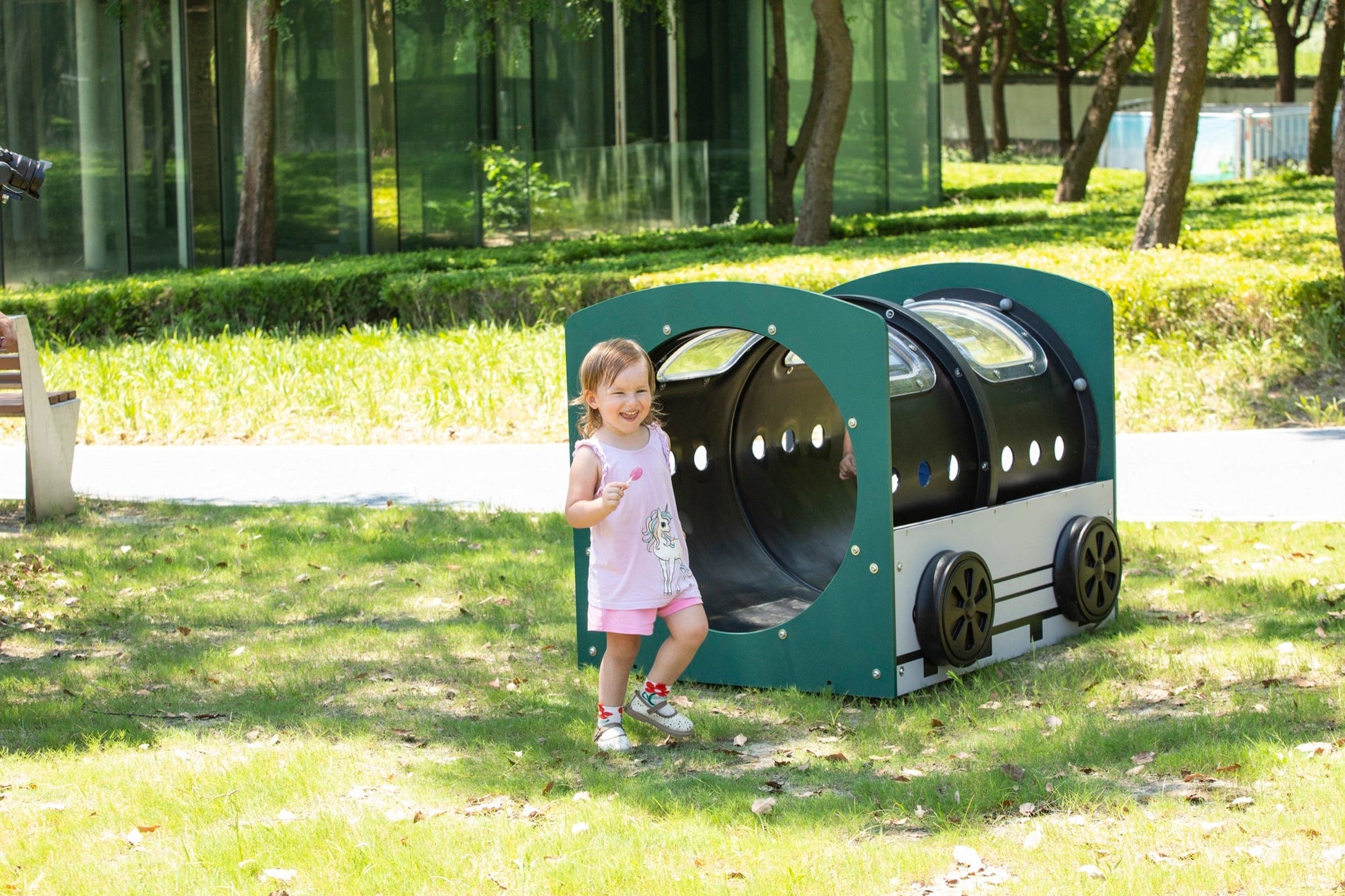 Wisdom - Speeltunnel voor peuters – wagon design - Playlaan
