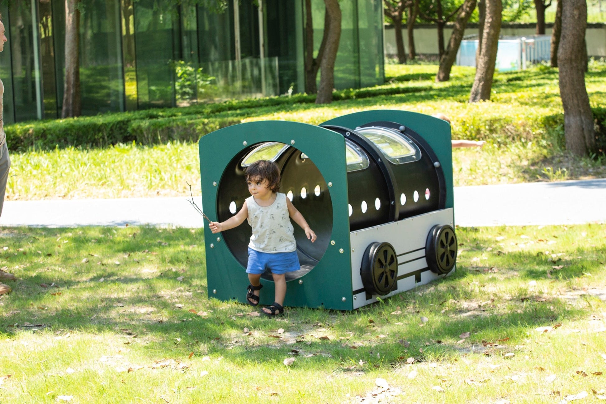 Wisdom - Speeltunnel voor peuters – wagon design - Playlaan