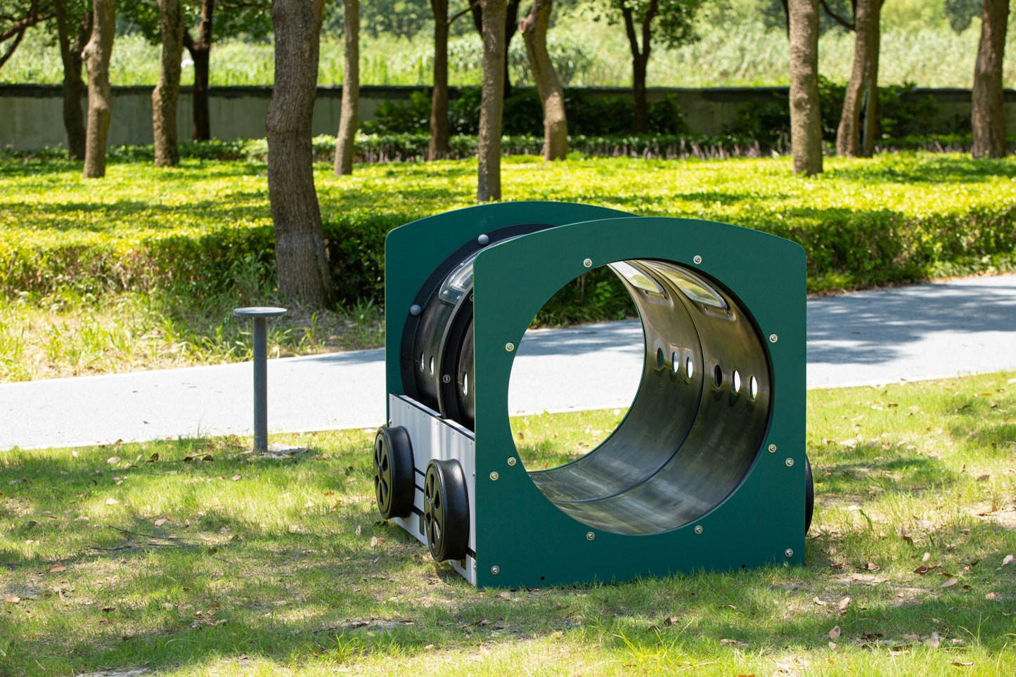 Wisdom - Speeltunnel voor peuters – wagon design - Playlaan