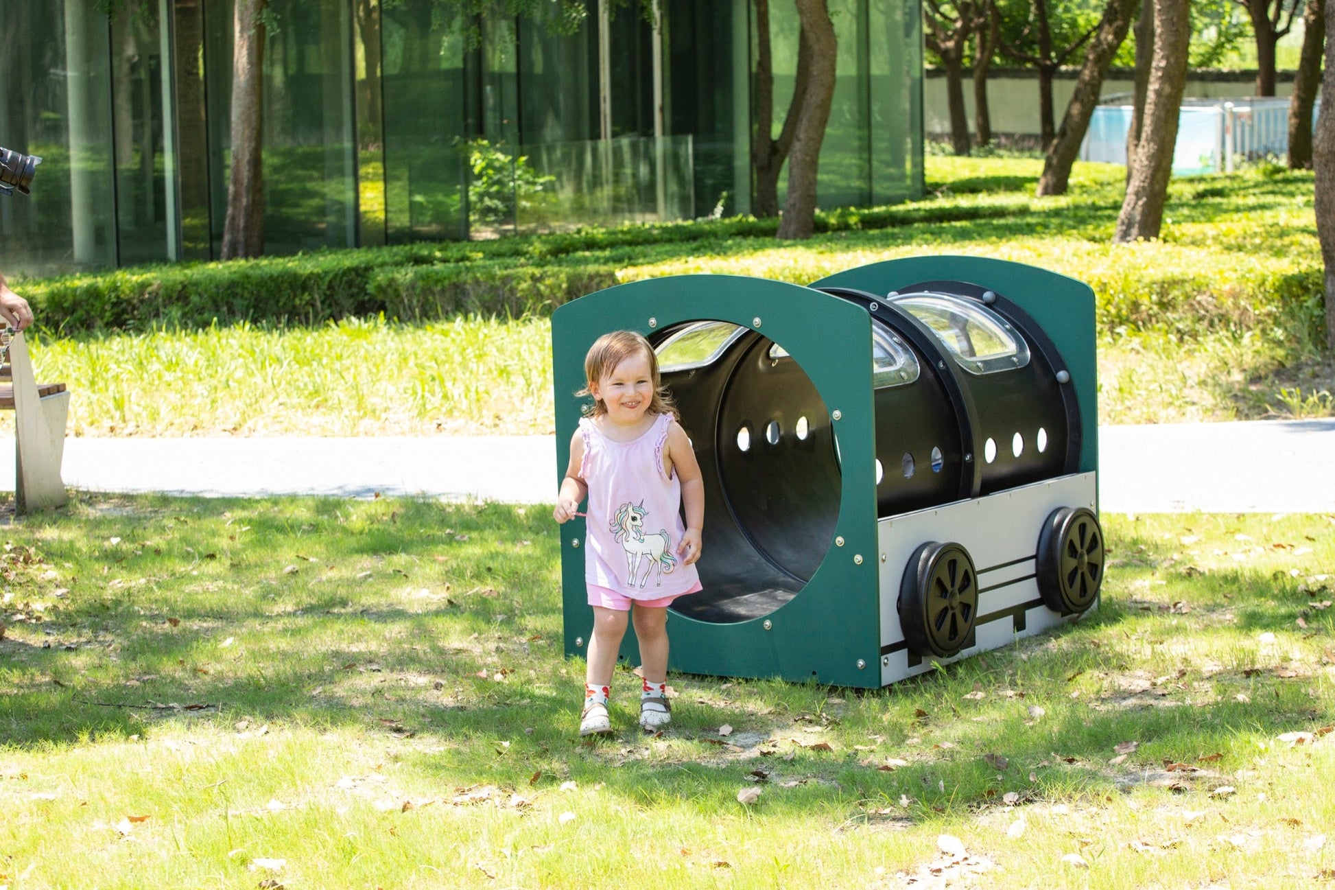 Wisdom - Speeltunnel voor peuters – wagon design - Playlaan