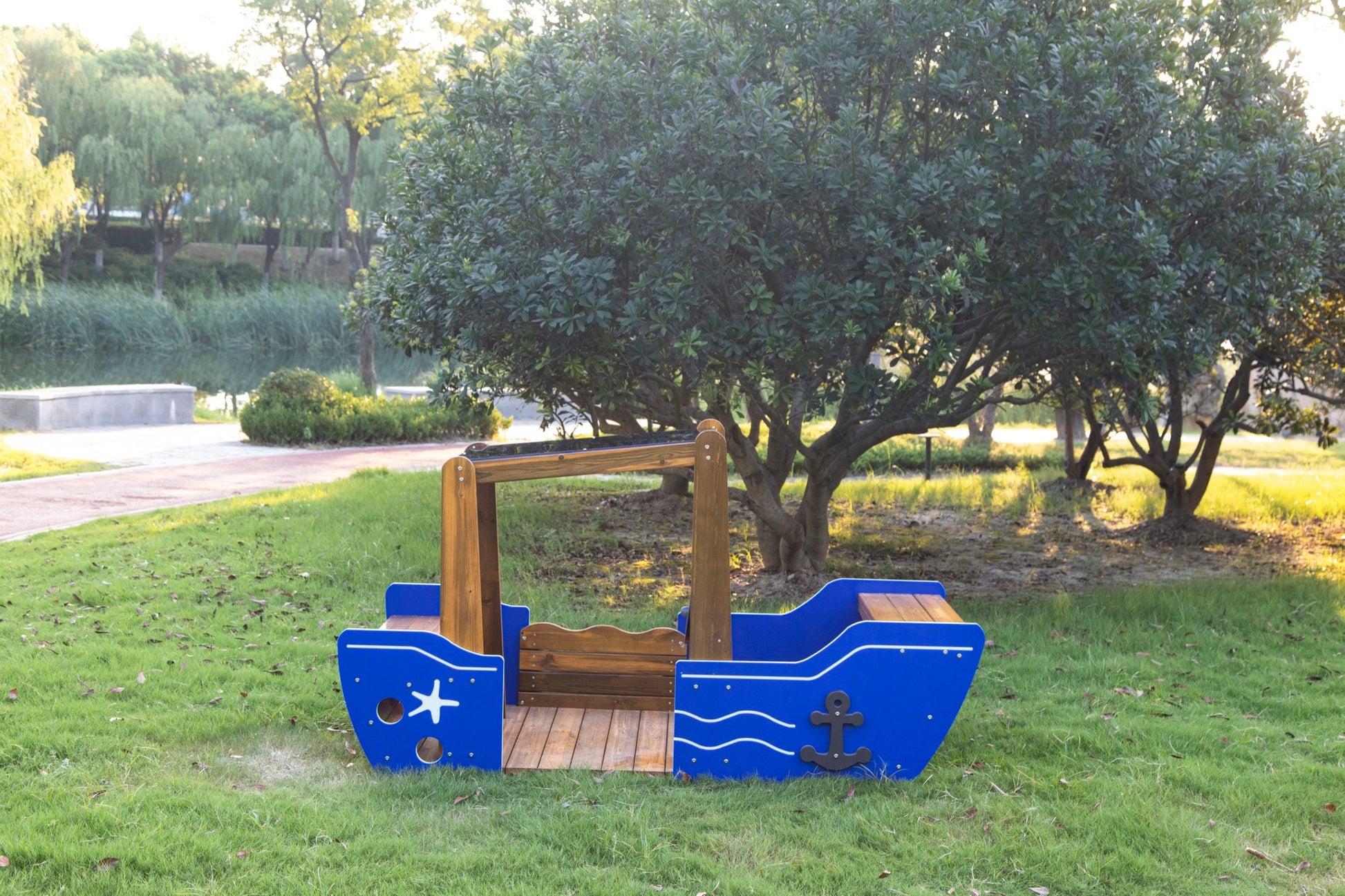 Wisdom - Speelvissersboot voor buiten - Playlaan