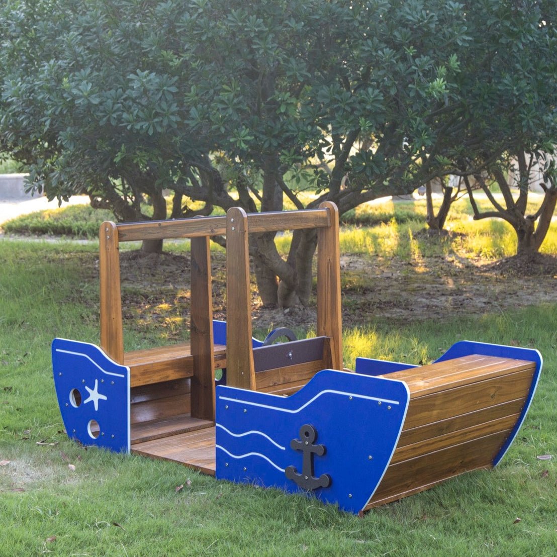 Wisdom - Speelvissersboot voor buiten - Playlaan