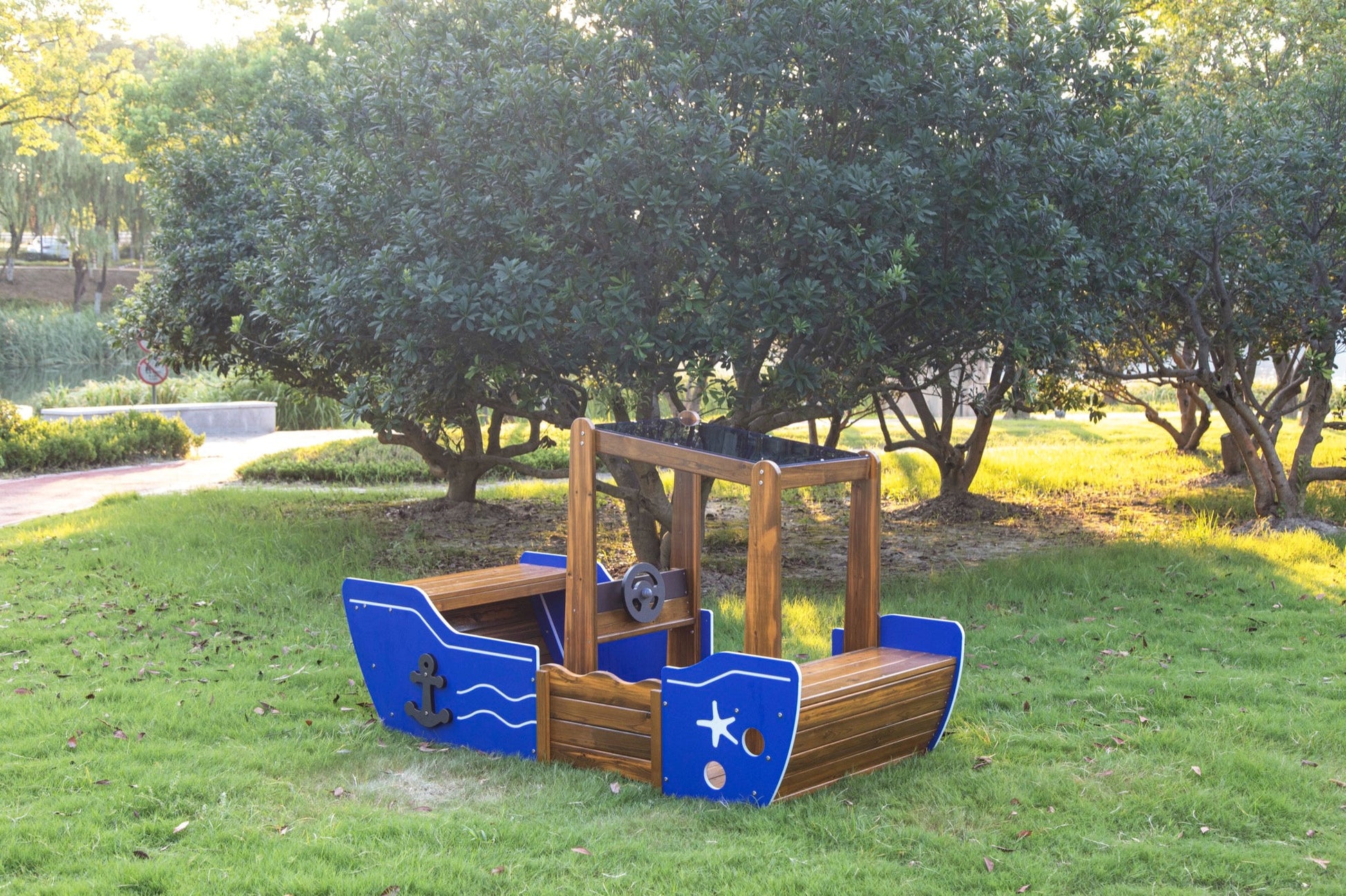 Wisdom - Speelvissersboot voor buiten - Playlaan