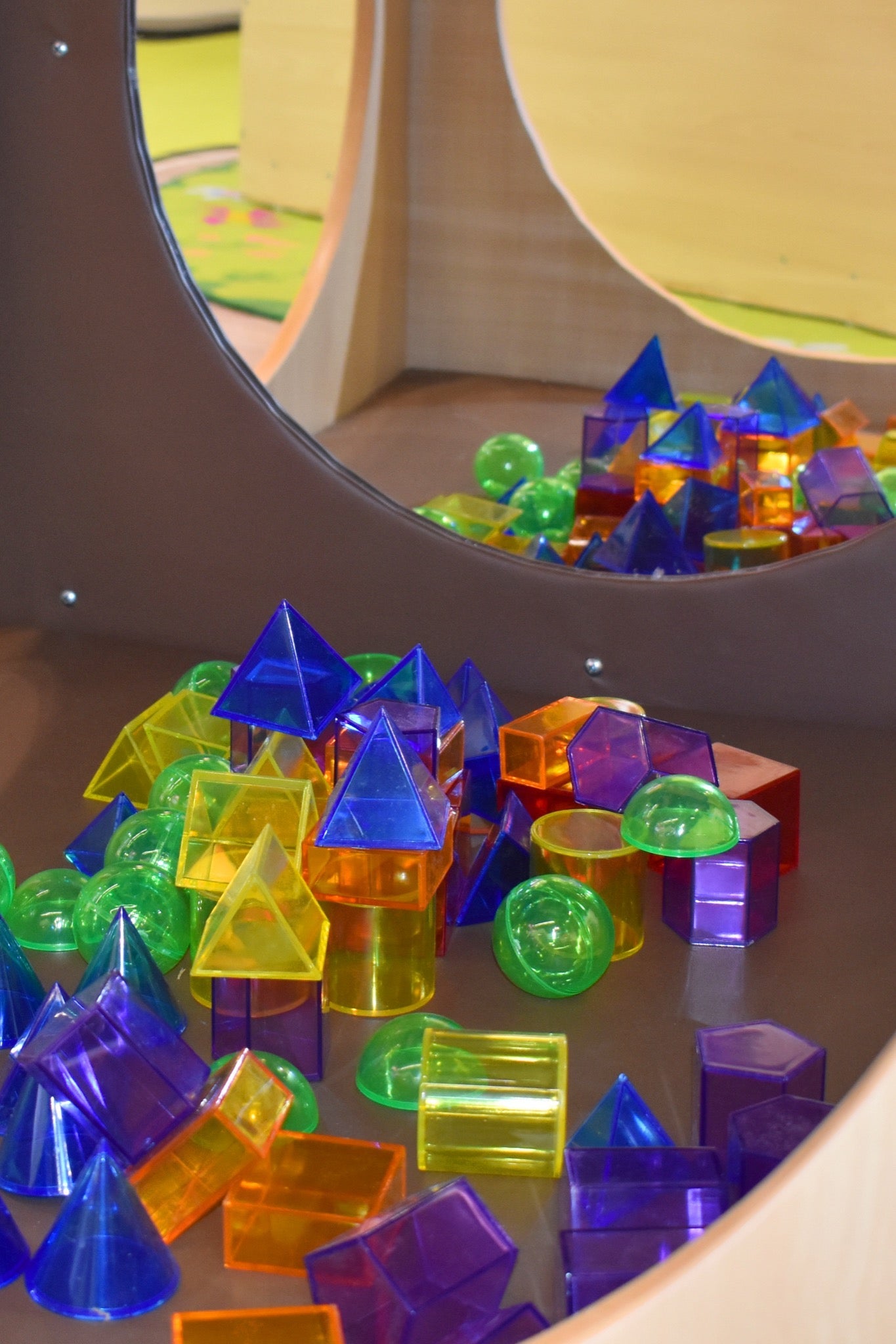 Wisdom - Spiegelkubus speelhoek voor kinderen - met 2 spiegels - Playlaan