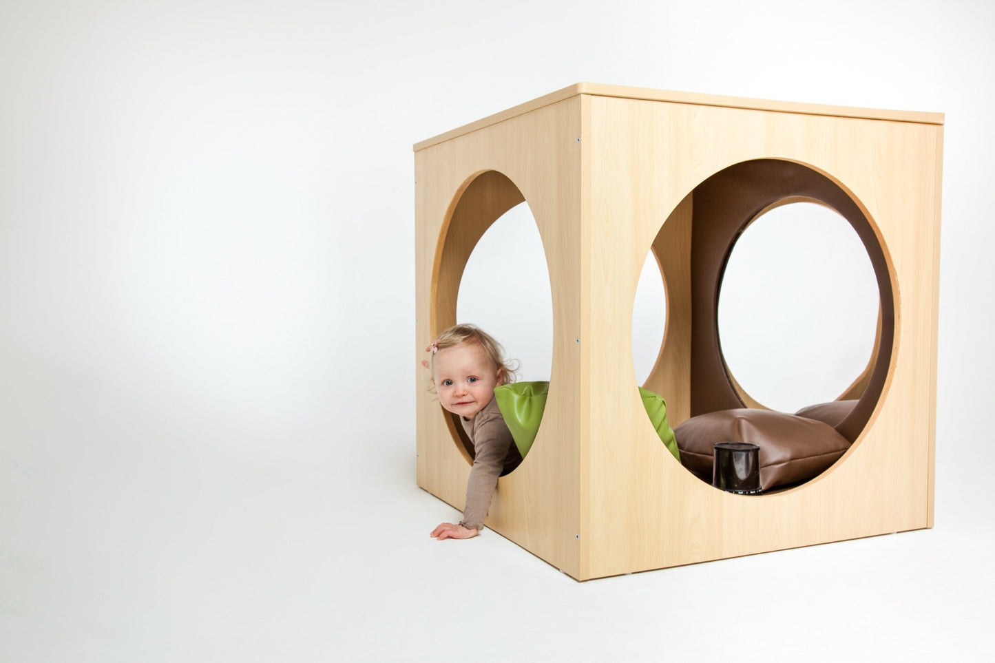 Wisdom - Spiegelkubus speelhoek voor kinderen - met 2 spiegels - Playlaan