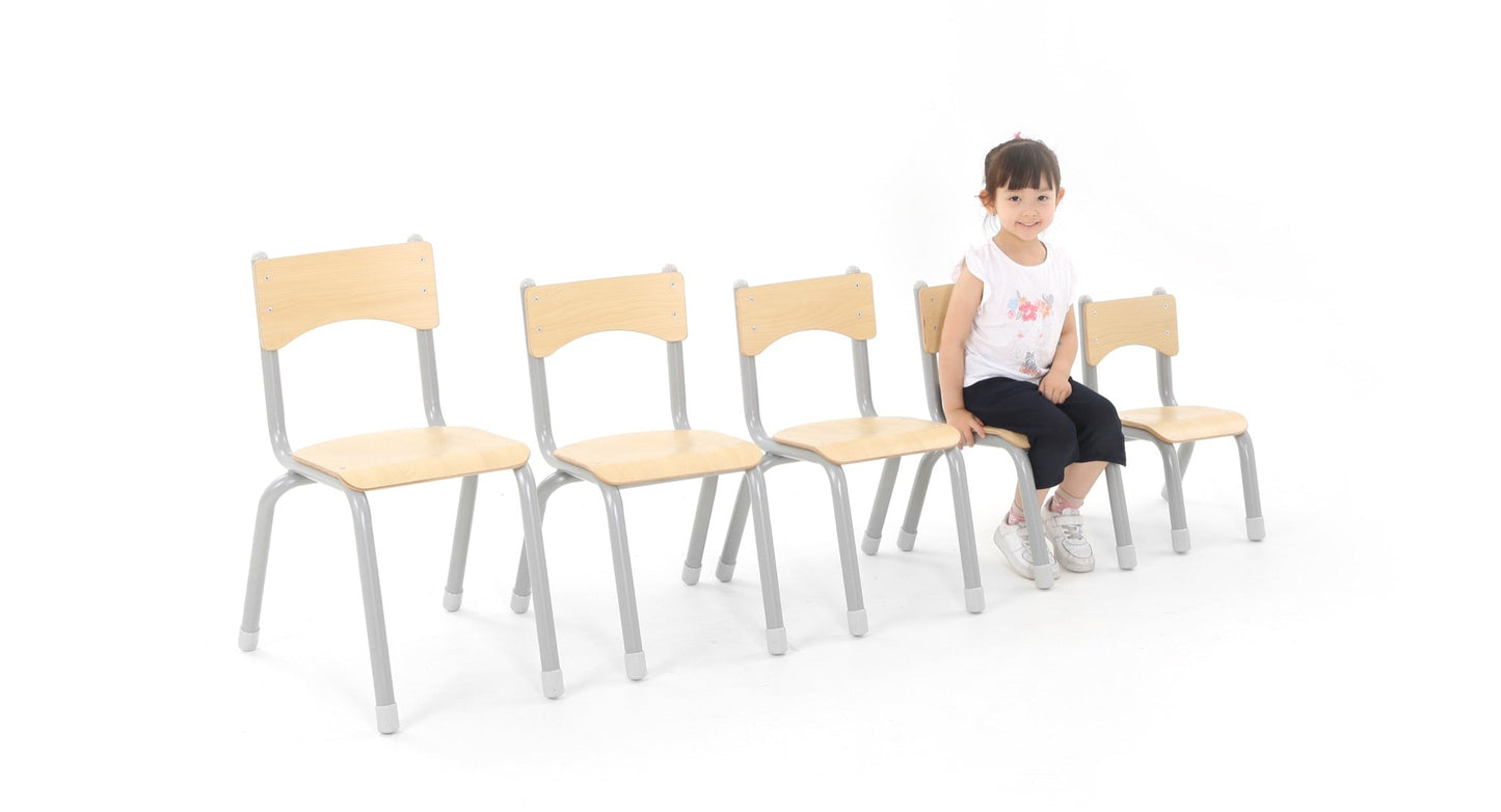 Wisdom - Stoelen voor klaslokaal Owlaf set 4stuks - 26cm - Playlaan