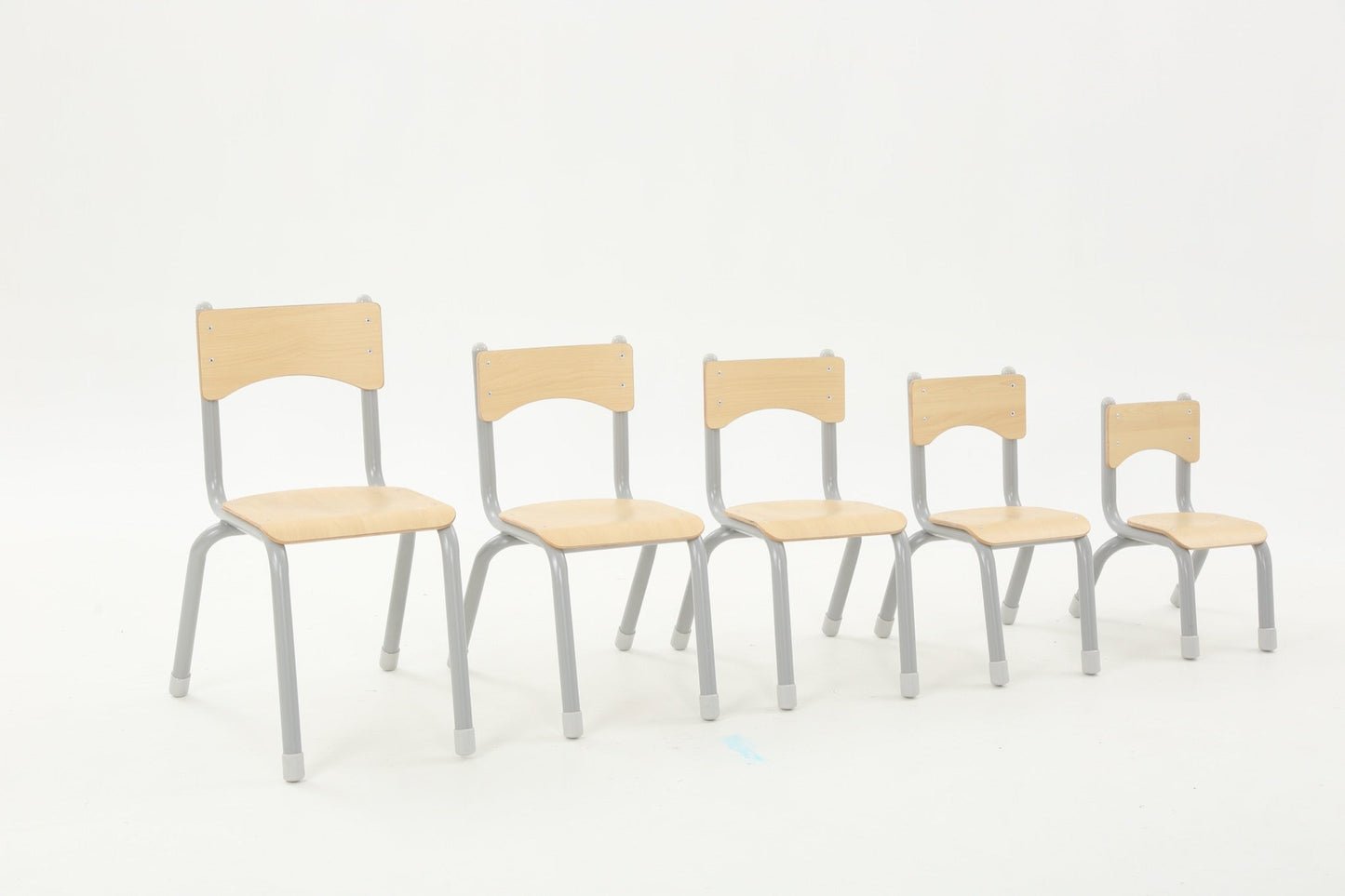 Wisdom - Stoelen voor klaslokaal Owlaf set 4stuks - 26cm - Playlaan