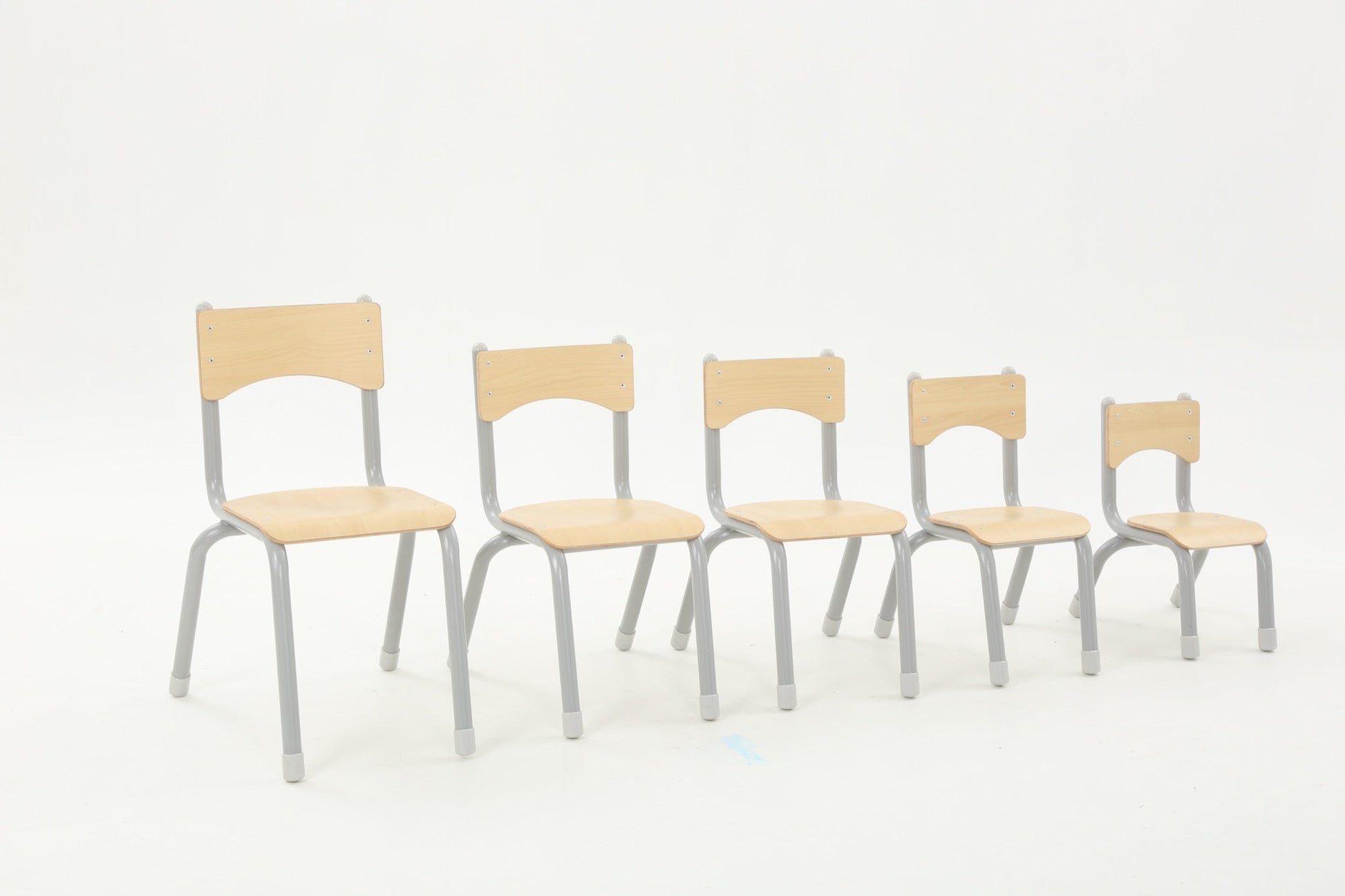 Wisdom - Stoelen voor klaslokaal Owlaf set 4stuks - 26cm - Playlaan