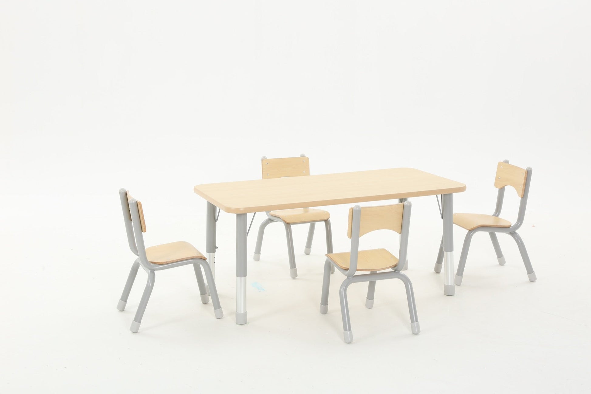 Wisdom - Stoelen voor klaslokaal Owlaf set 4stuks - 31cm - Playlaan