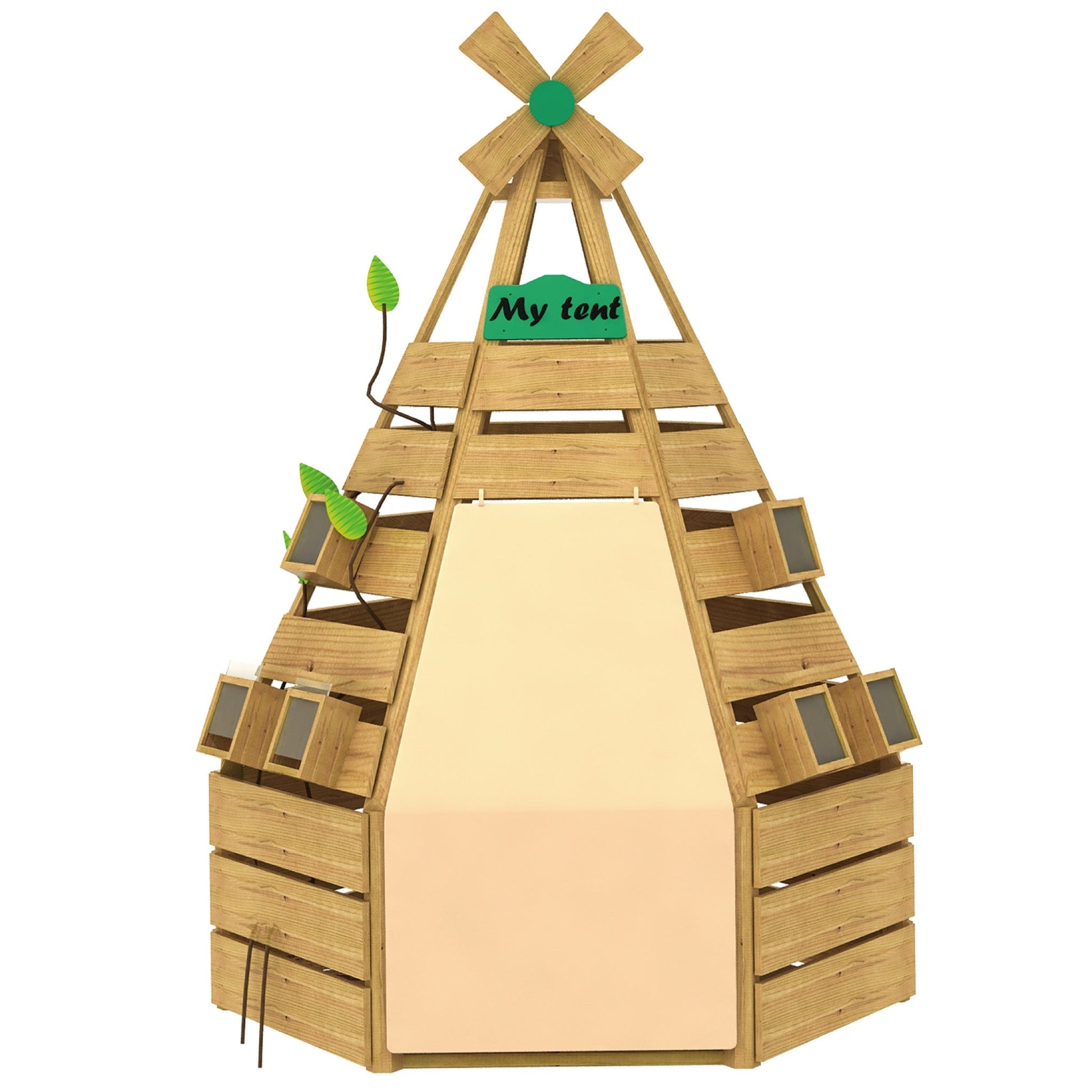 Wisdom - Tipi speelhuisje voor buiten - Playlaan